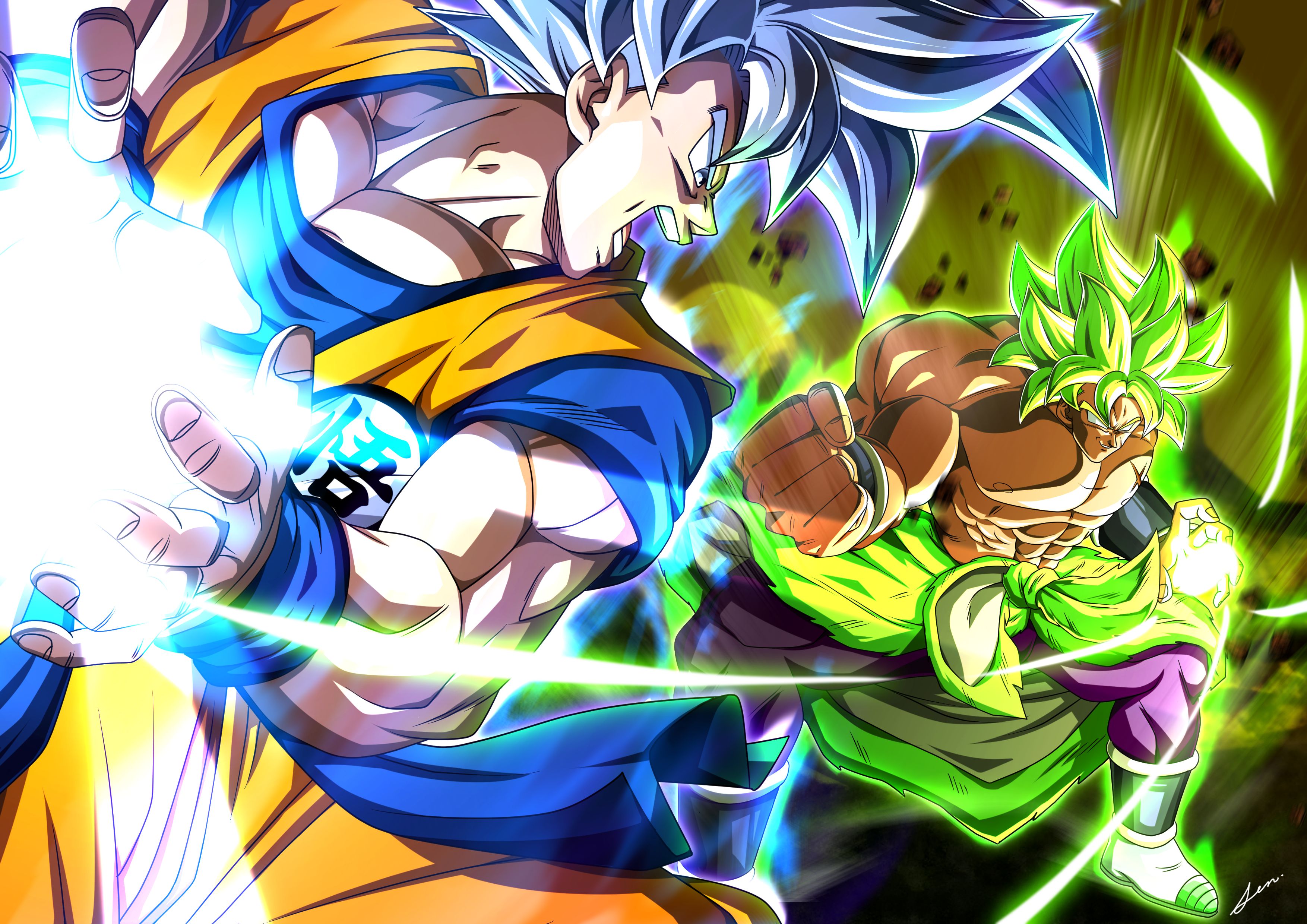 Hintergrundbild Für Handys Animes Gogeta Dragon Ball Dragonball Super Broly 931538 Bild 5890