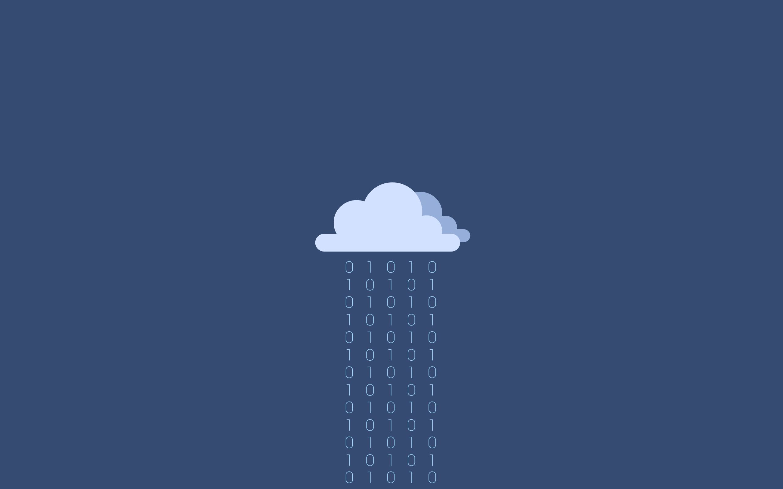 minimalist, technology, binary, cloud iphone wallpaper