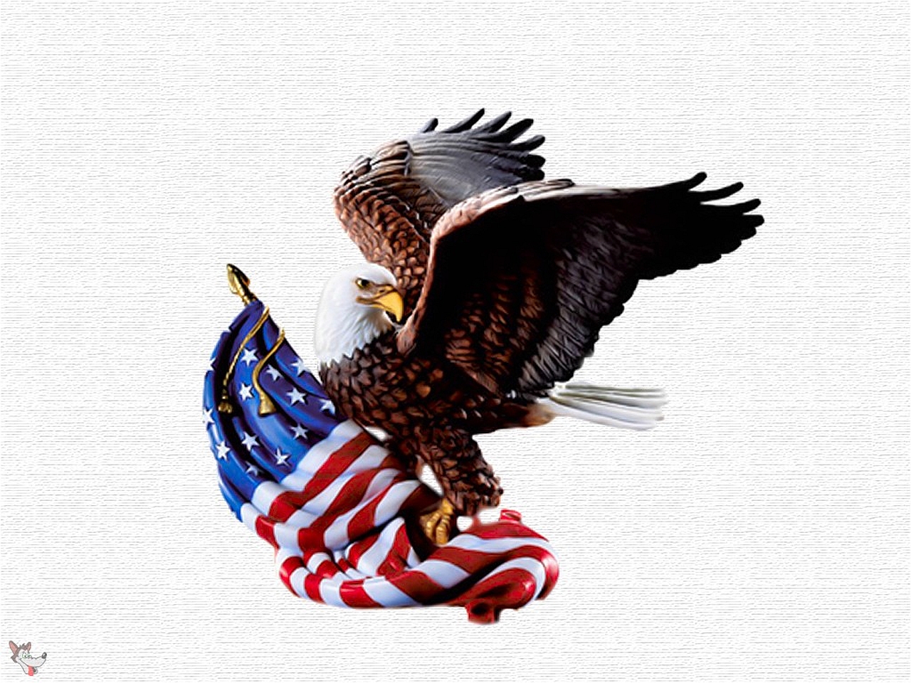 USA Flag Орел
