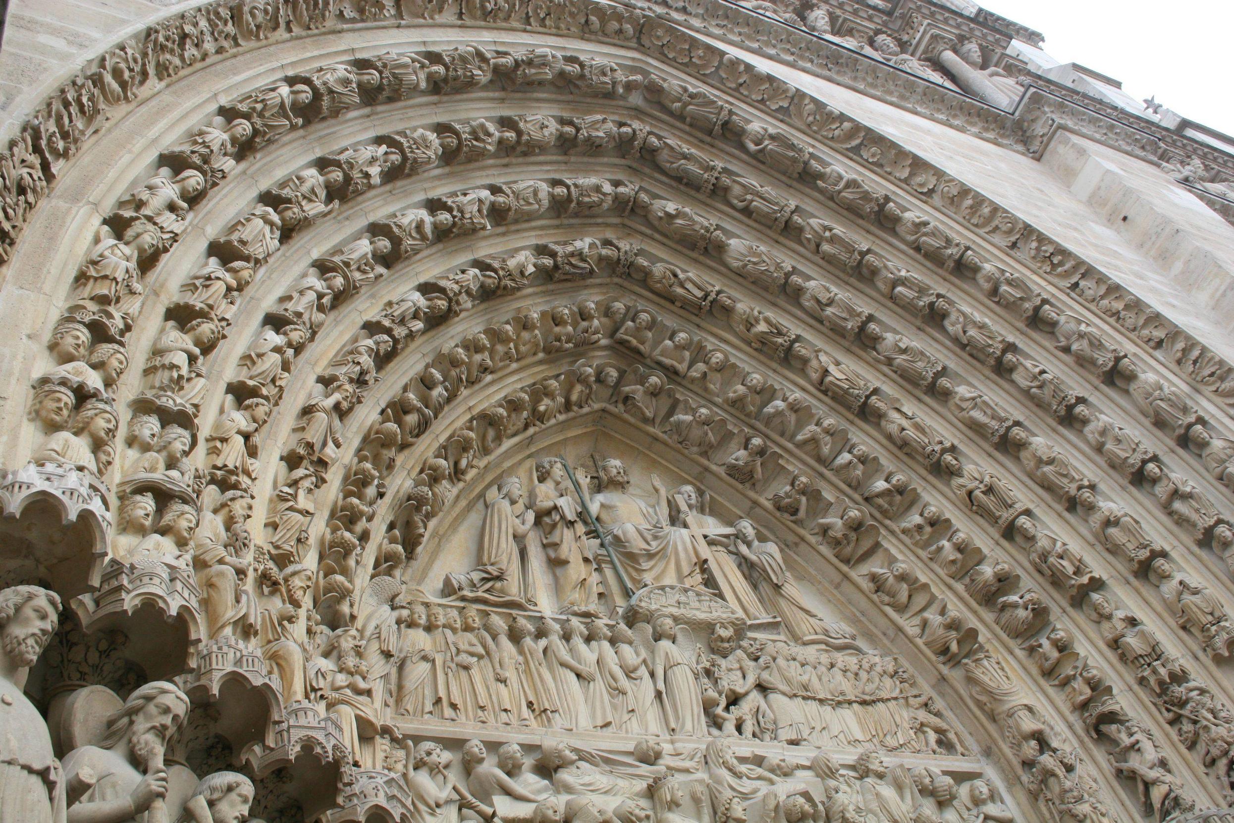 Арки собора Парижской Богоматери