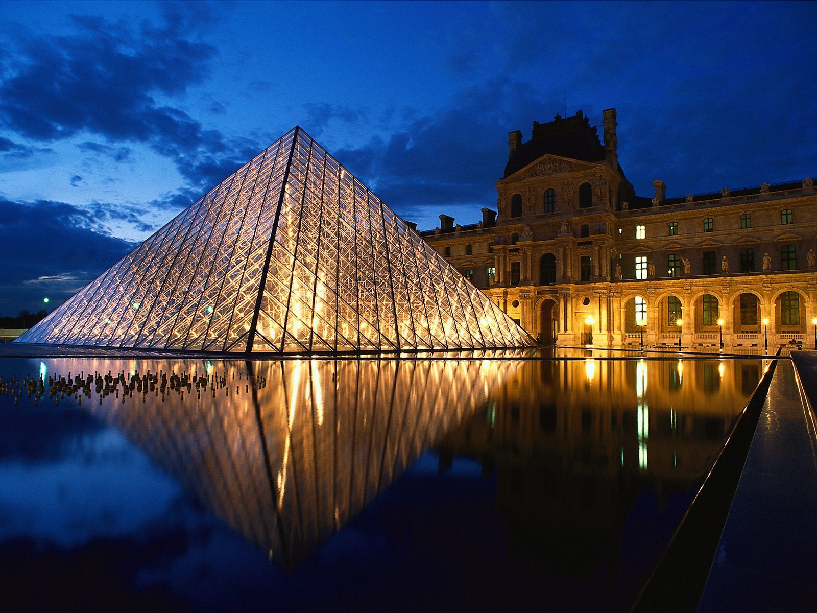 Laden Sie Louvre HD-Desktop-Hintergründe herunter