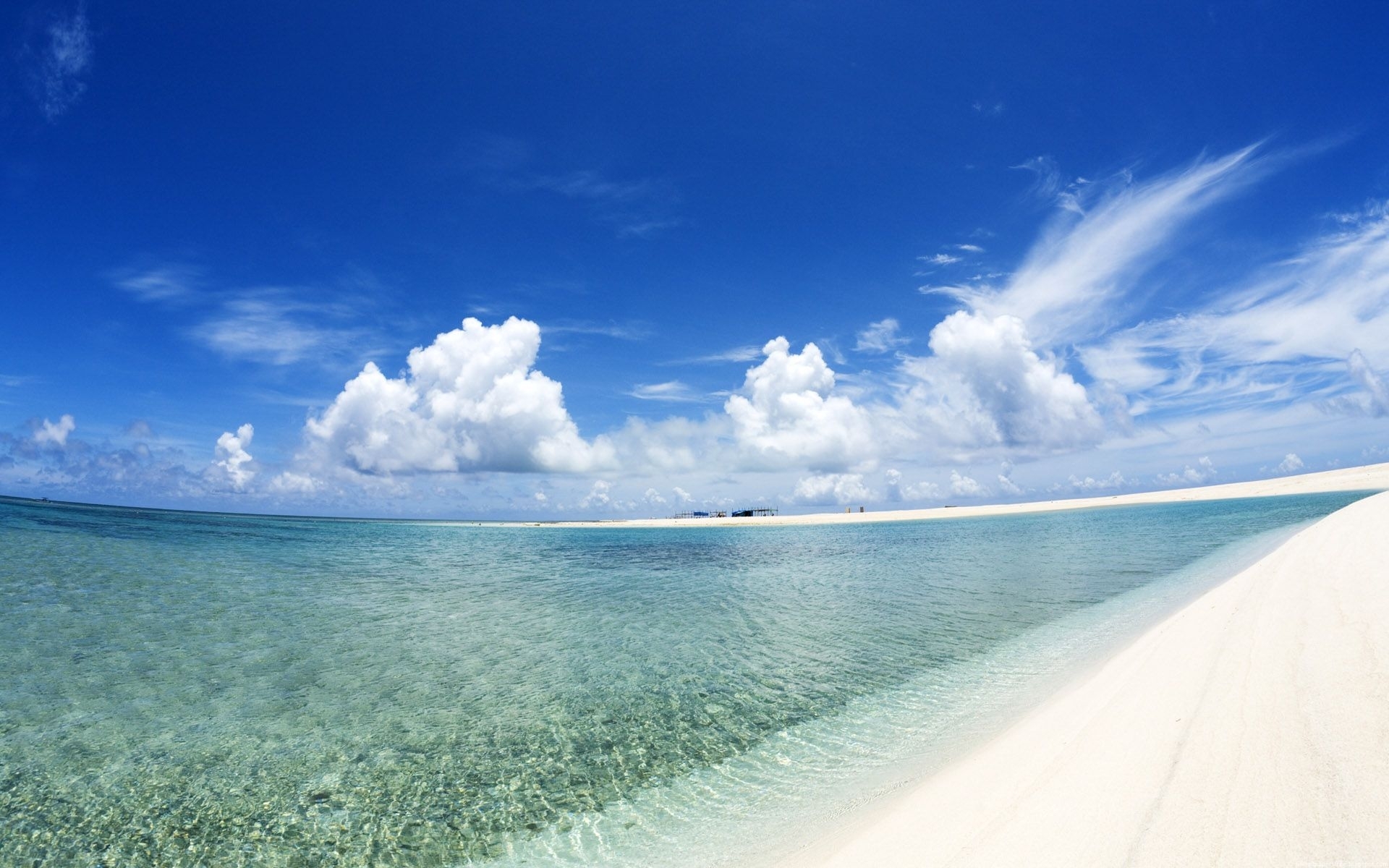 Laden Sie das Strand, Landschaft, Sea, Clouds-Bild kostenlos auf Ihren PC-Desktop herunter