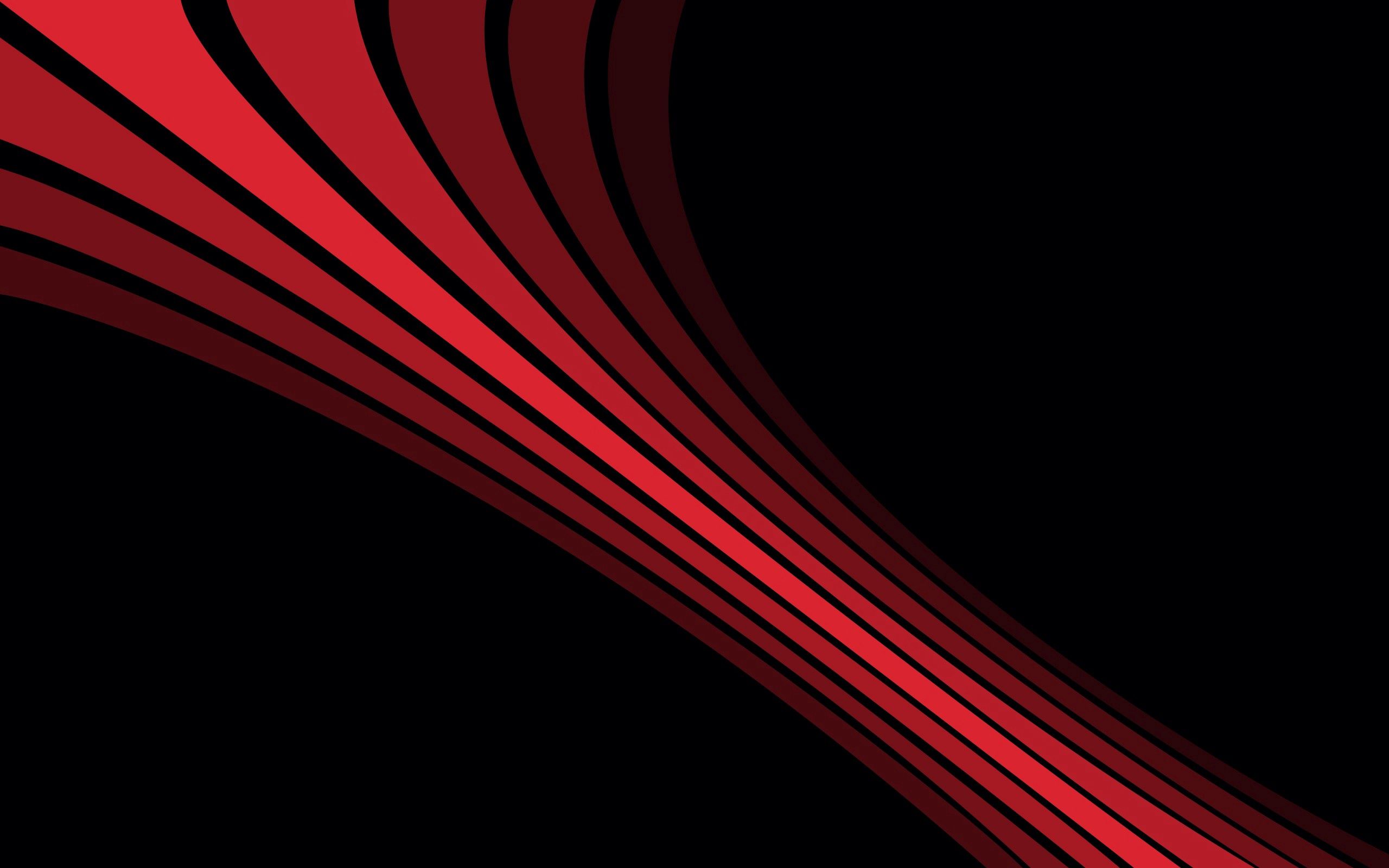 streaks, form, black, lines, abstract, red, shadow, stripes UHD