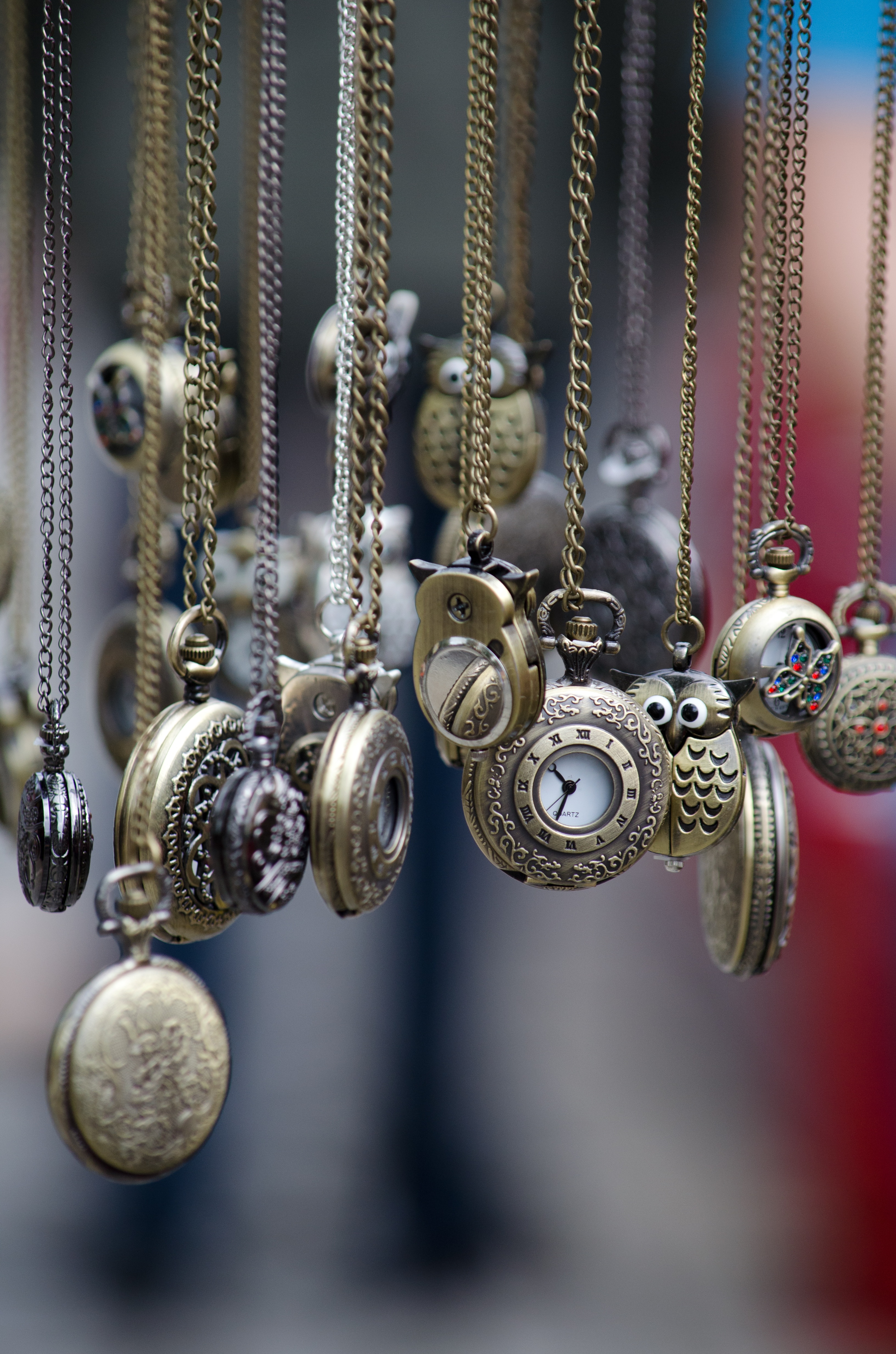 chains, miscellanea, miscellaneous, antique, pocket watch, antiques, brass QHD
