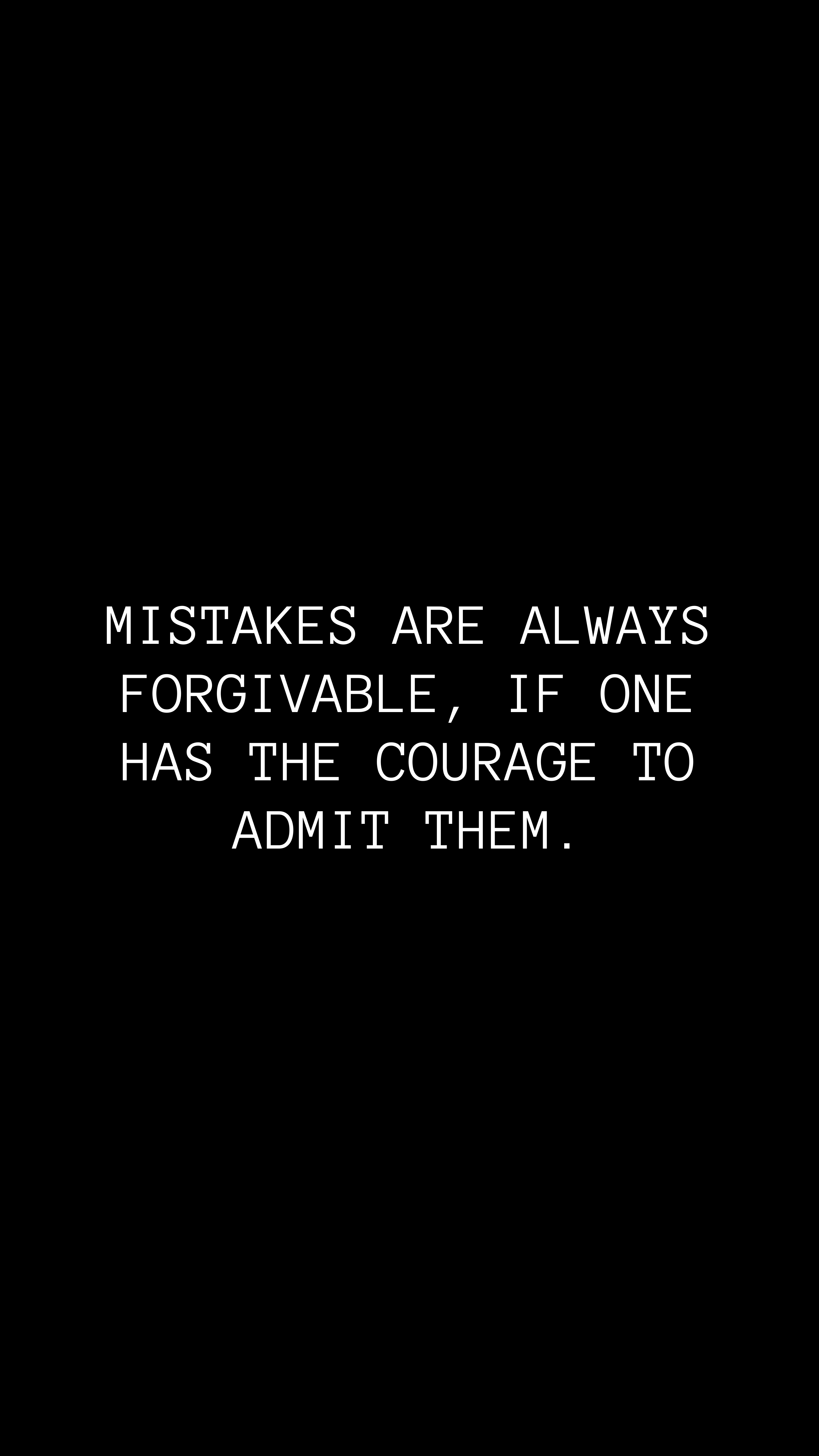 quote, phrase, quotation, words, utterance, errors, courage HD wallpaper