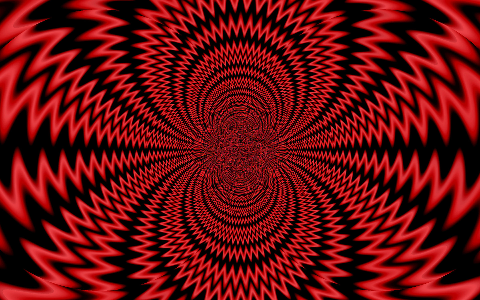 red, illusion, bright, abstract, kaleidoscope 4K Ultra