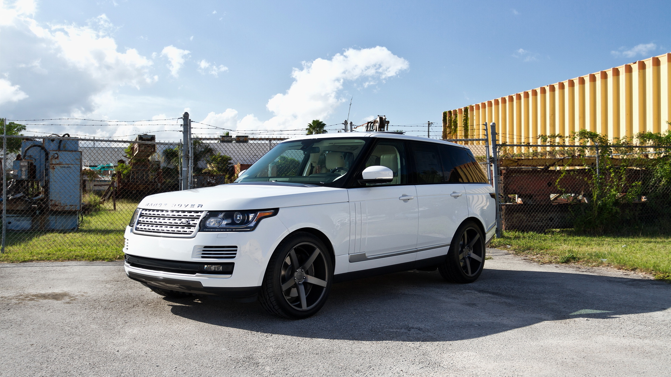 range rover, white, sports, cars New Lock Screen Backgrounds