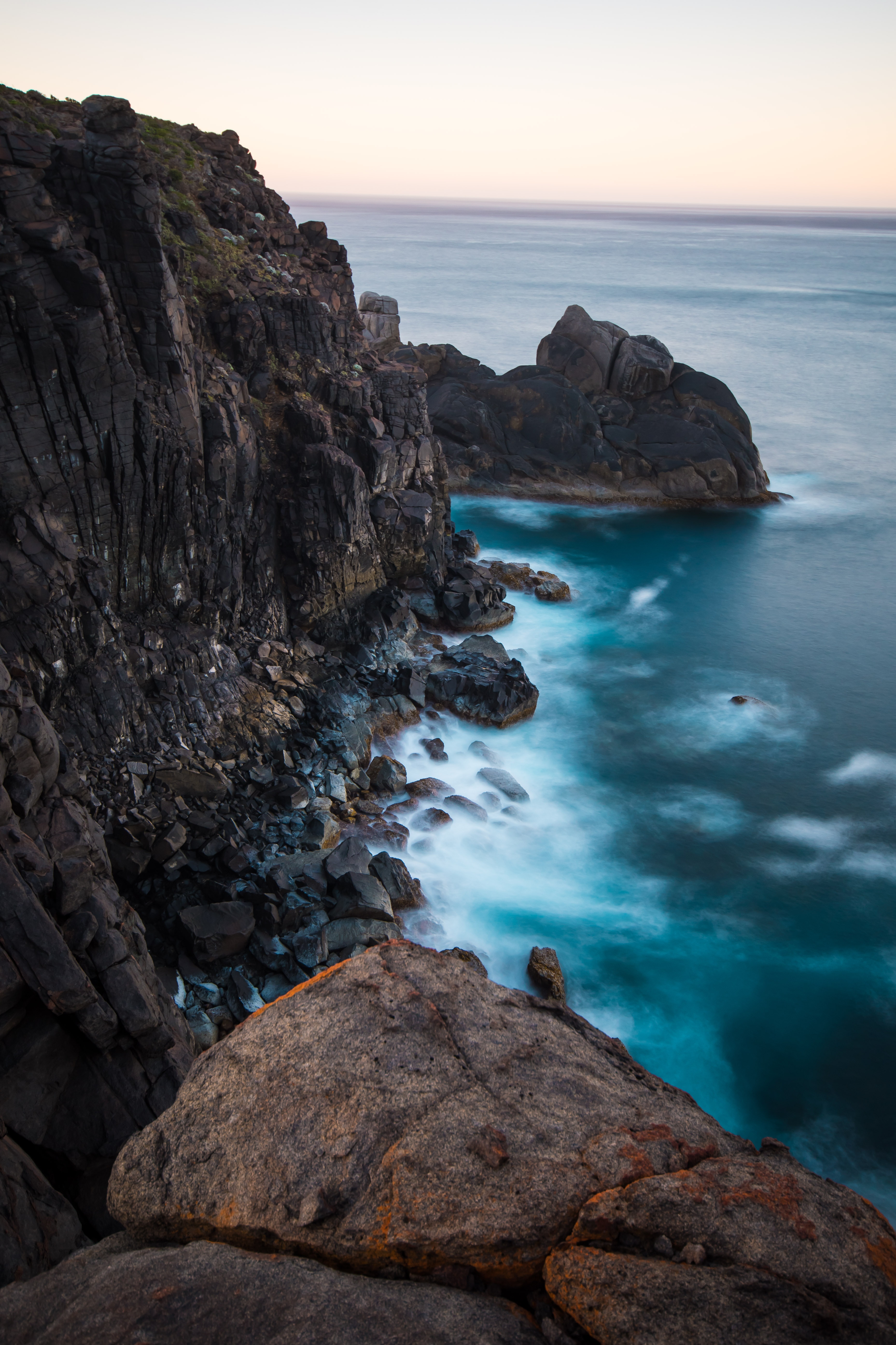 sea, rocks, stones, nature Cell Phone Image