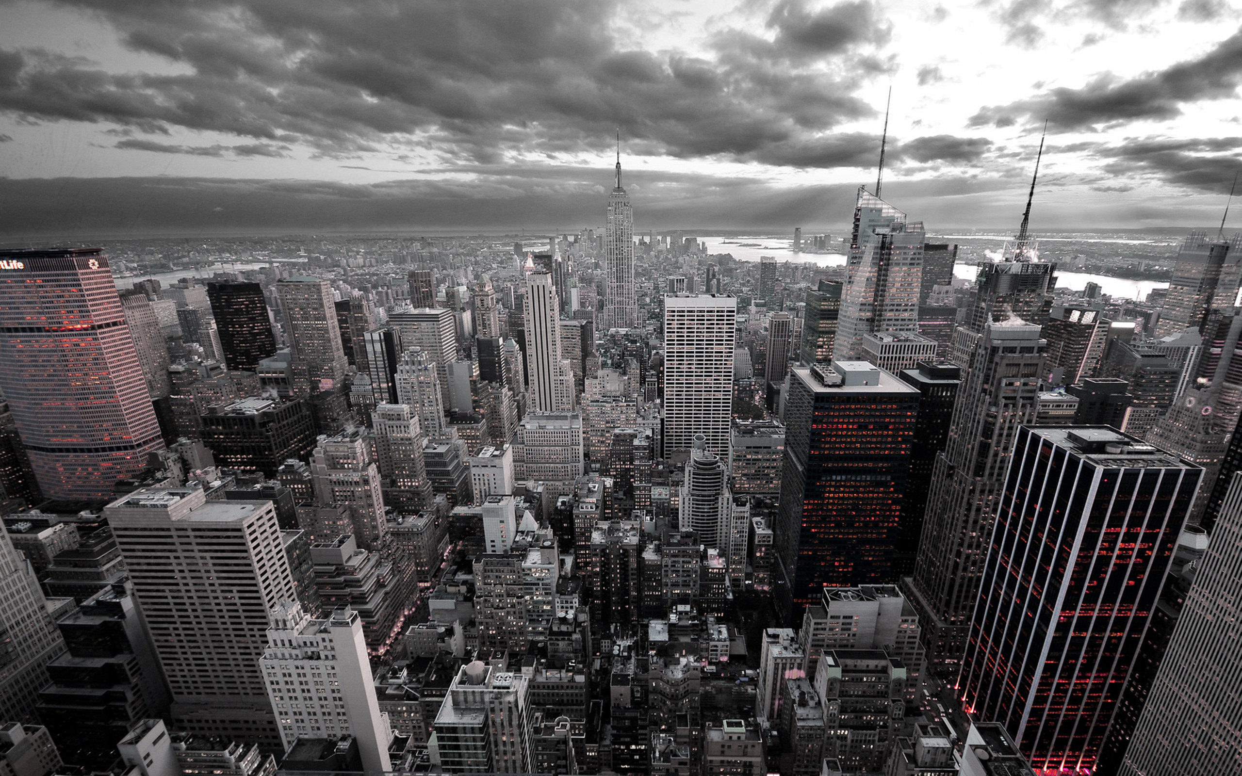 Mobile HD Wallpaper Manhattan cities, city, new york, empire state building