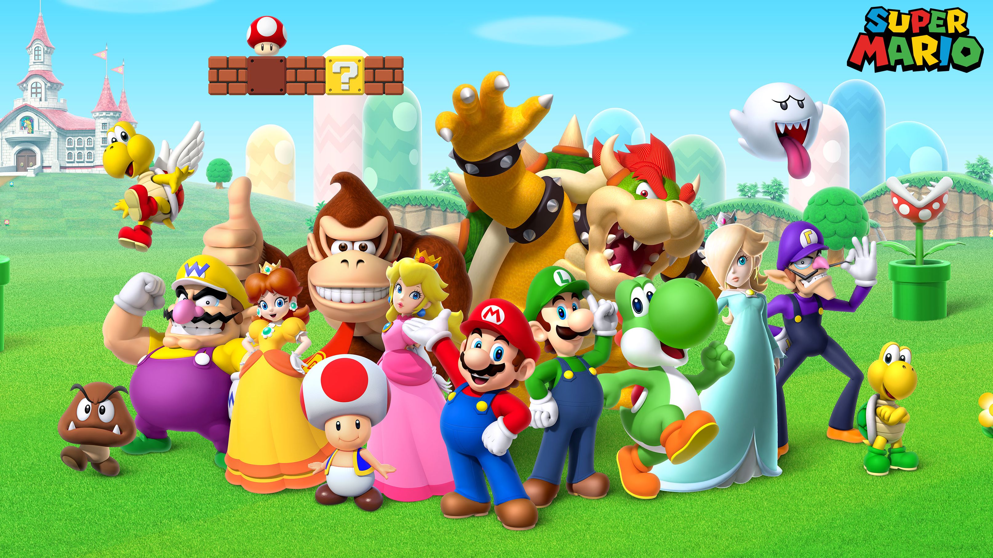 Descargar las imágenes de Mario gratis para teléfonos Android y iPhone,  fondos de pantalla de Mario para teléfonos móviles