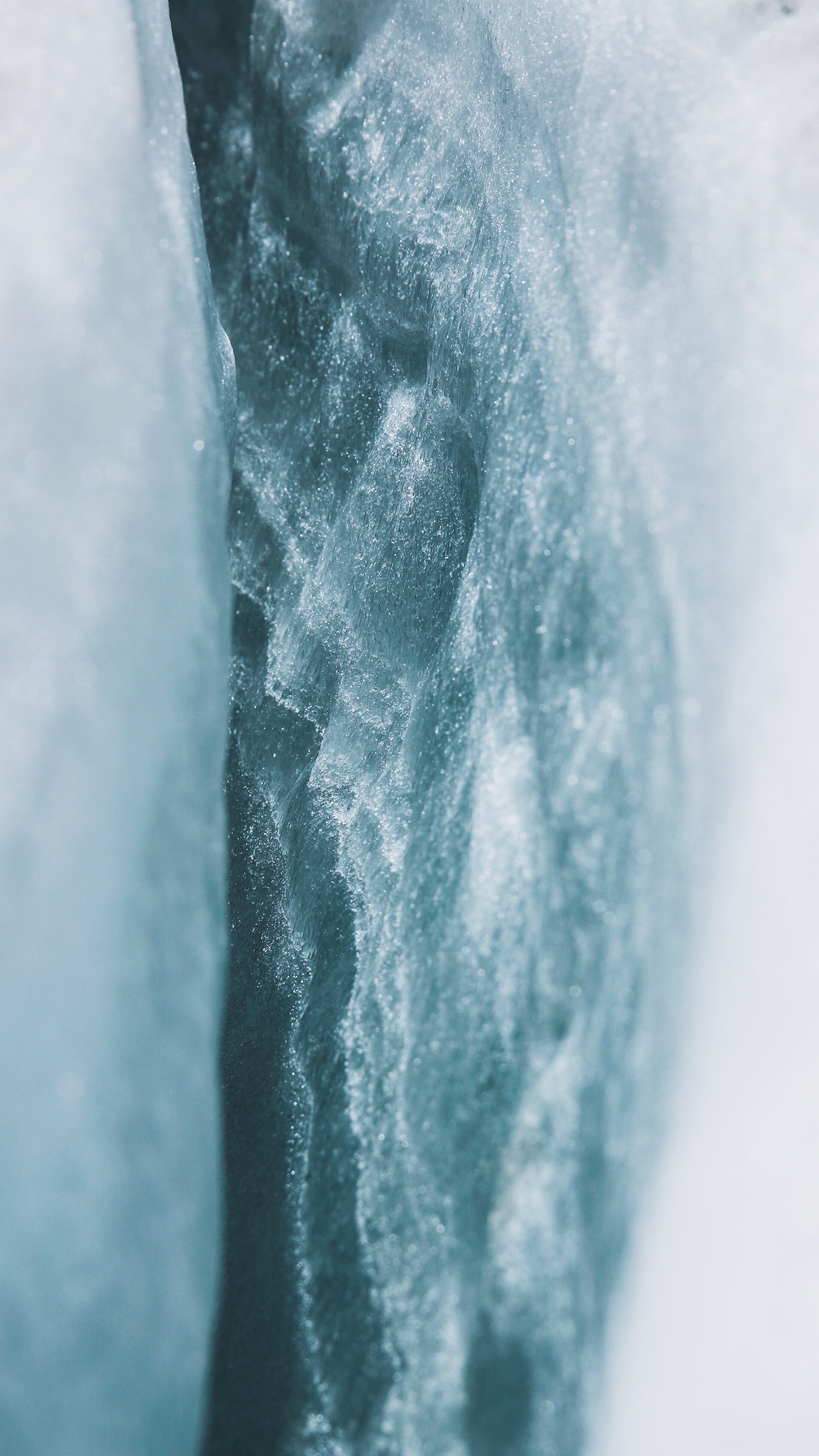 Macro surface, structure, frozen, ice Lock Screen
