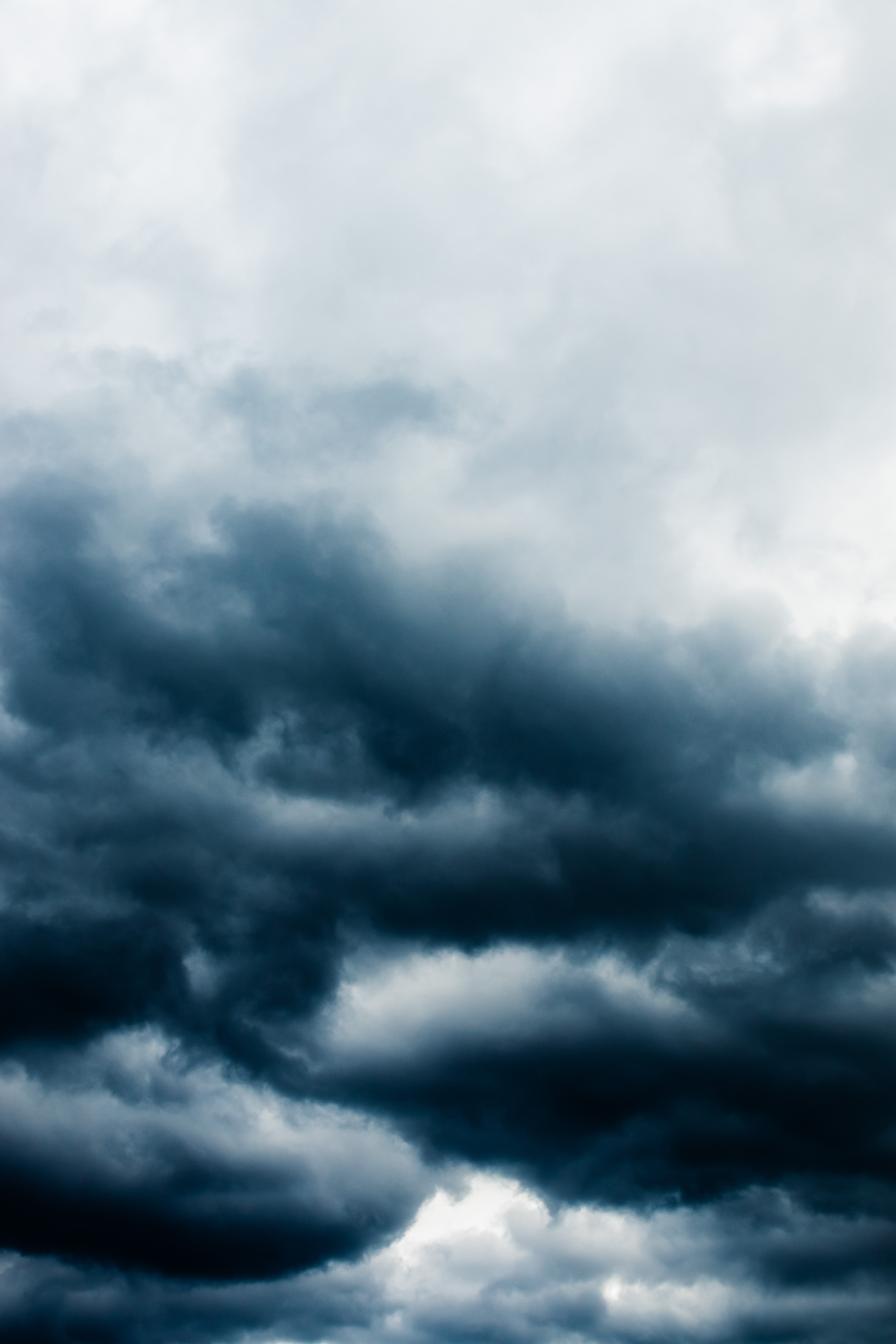 clouds, porous, sky, mainly cloudy, nature, overcast, dark