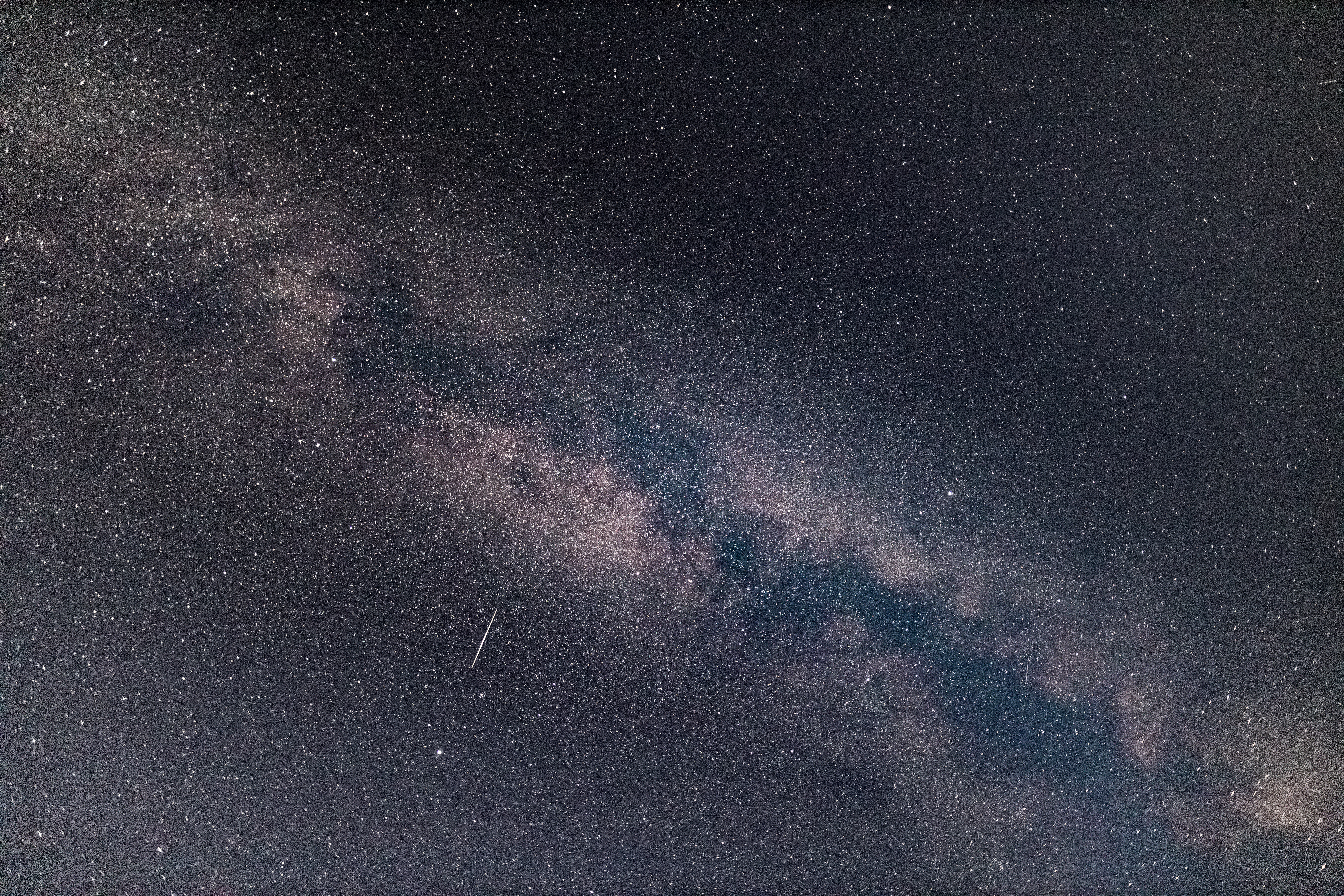 59579 Hintergrundbild herunterladen universum, sterne, nebel, sternenhimmel, sternenfall, starfall - Bildschirmschoner und Bilder kostenlos