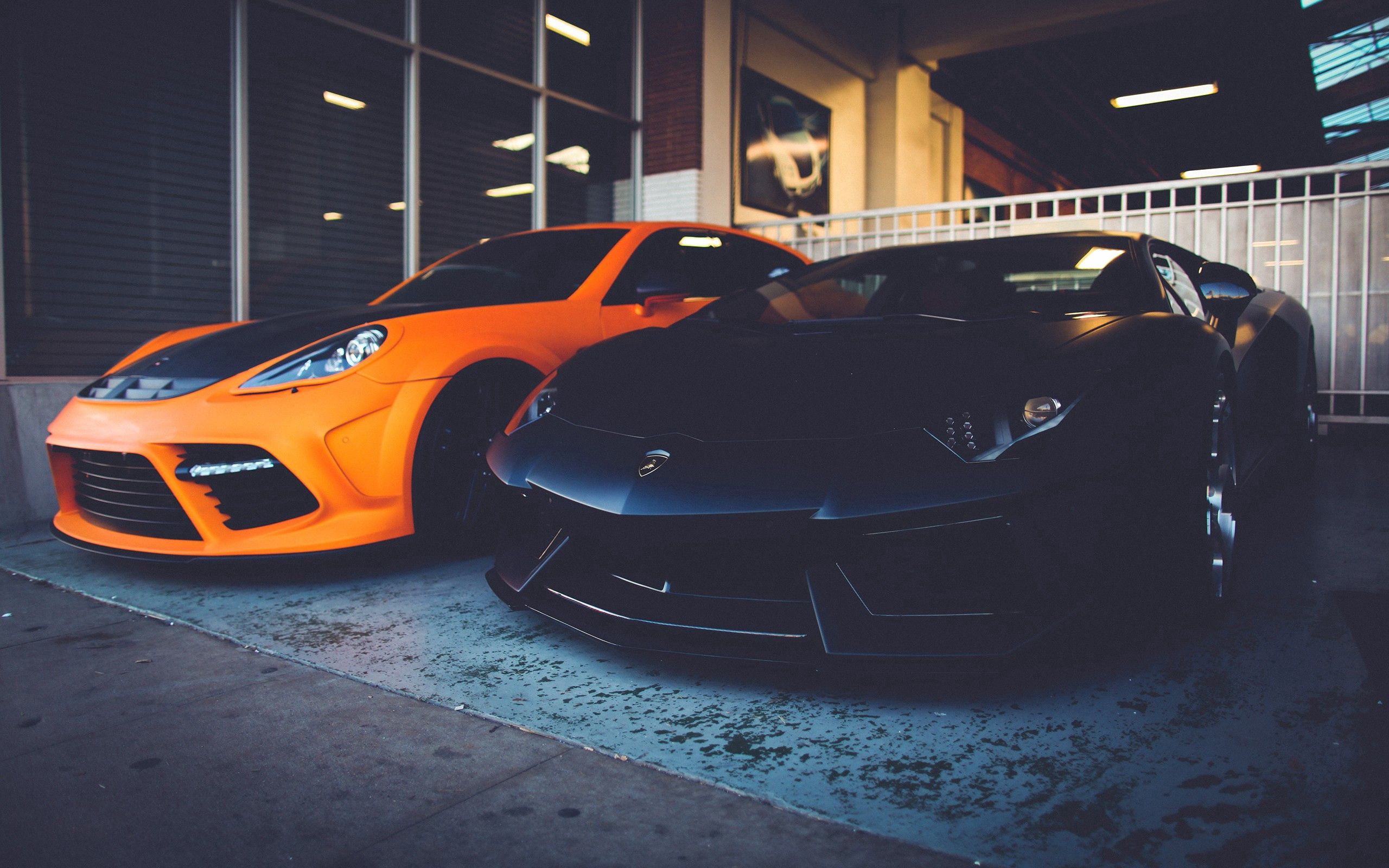 105858 download wallpaper style, auto, lamborghini, cars, couple, pair screensavers and pictures for free