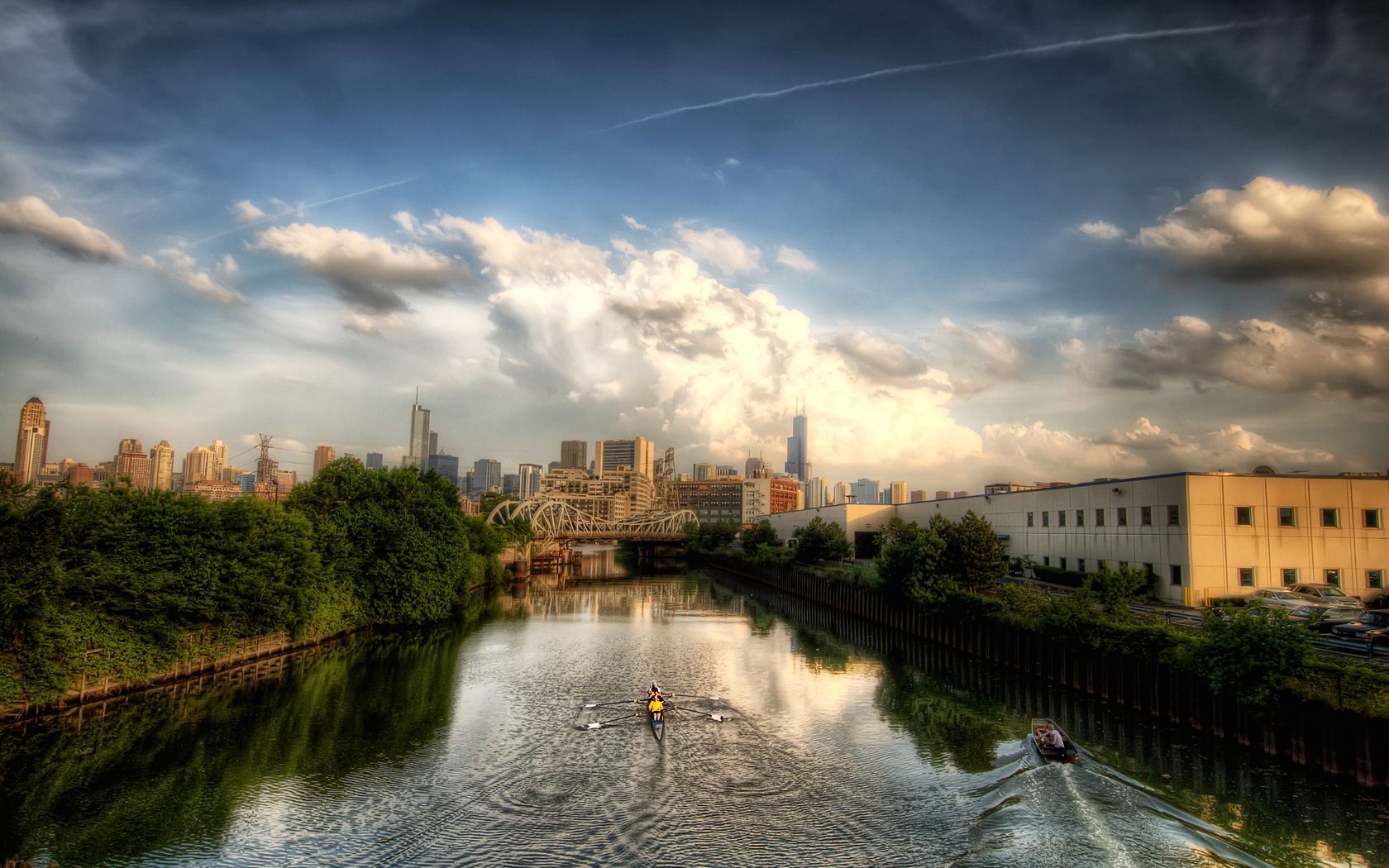 rivers, cities, chicago, illinois download for free