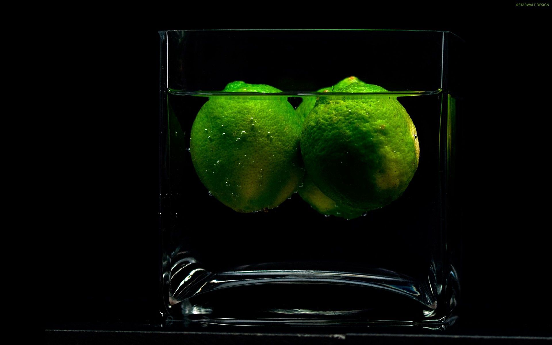 Laden Sie das Wasser, Lebensmittel, Zitronen, Glas, Limes-Bild kostenlos auf Ihren PC-Desktop herunter