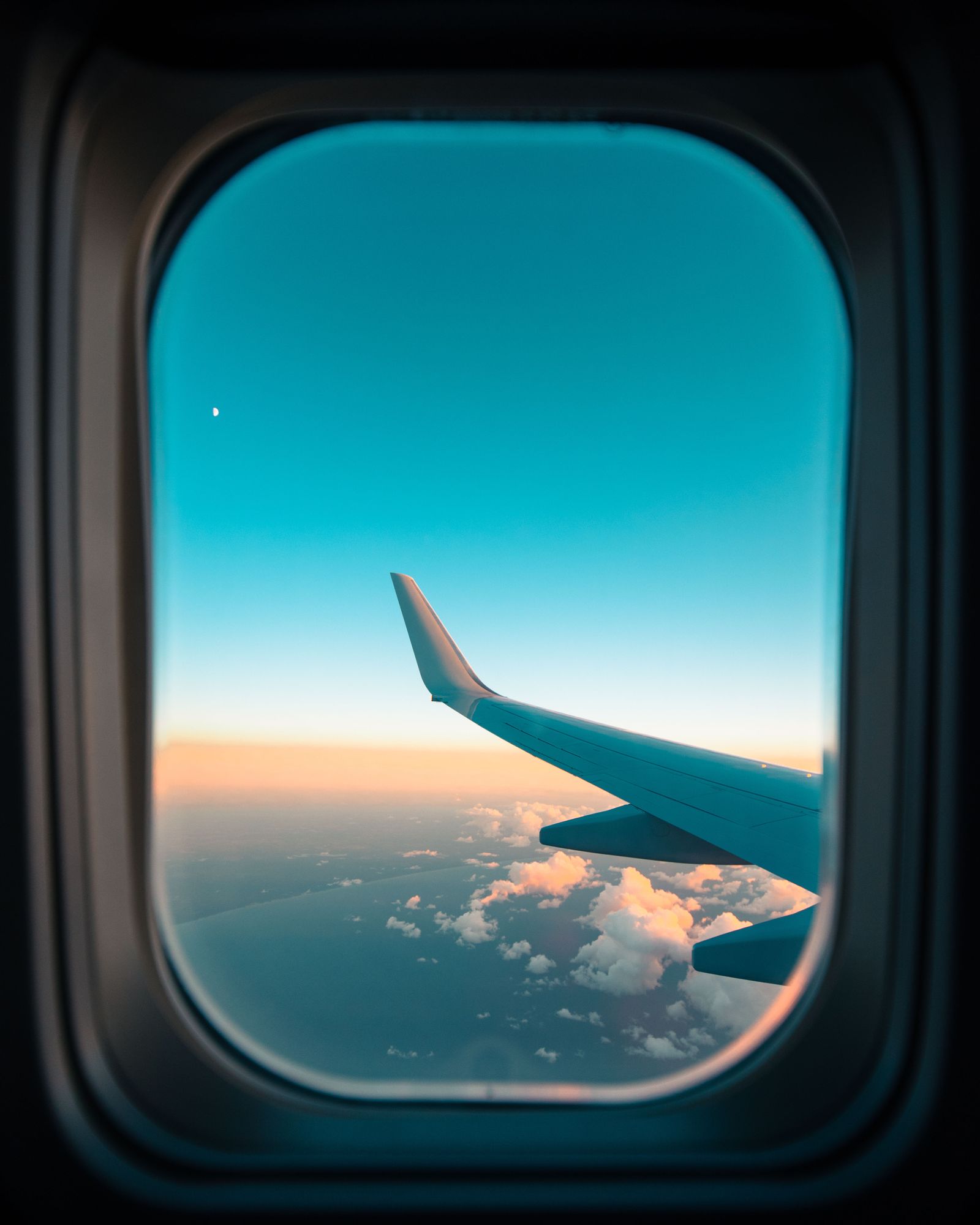 Download mobile wallpaper: Wing, Porthole, Plane, View, Airplane ...