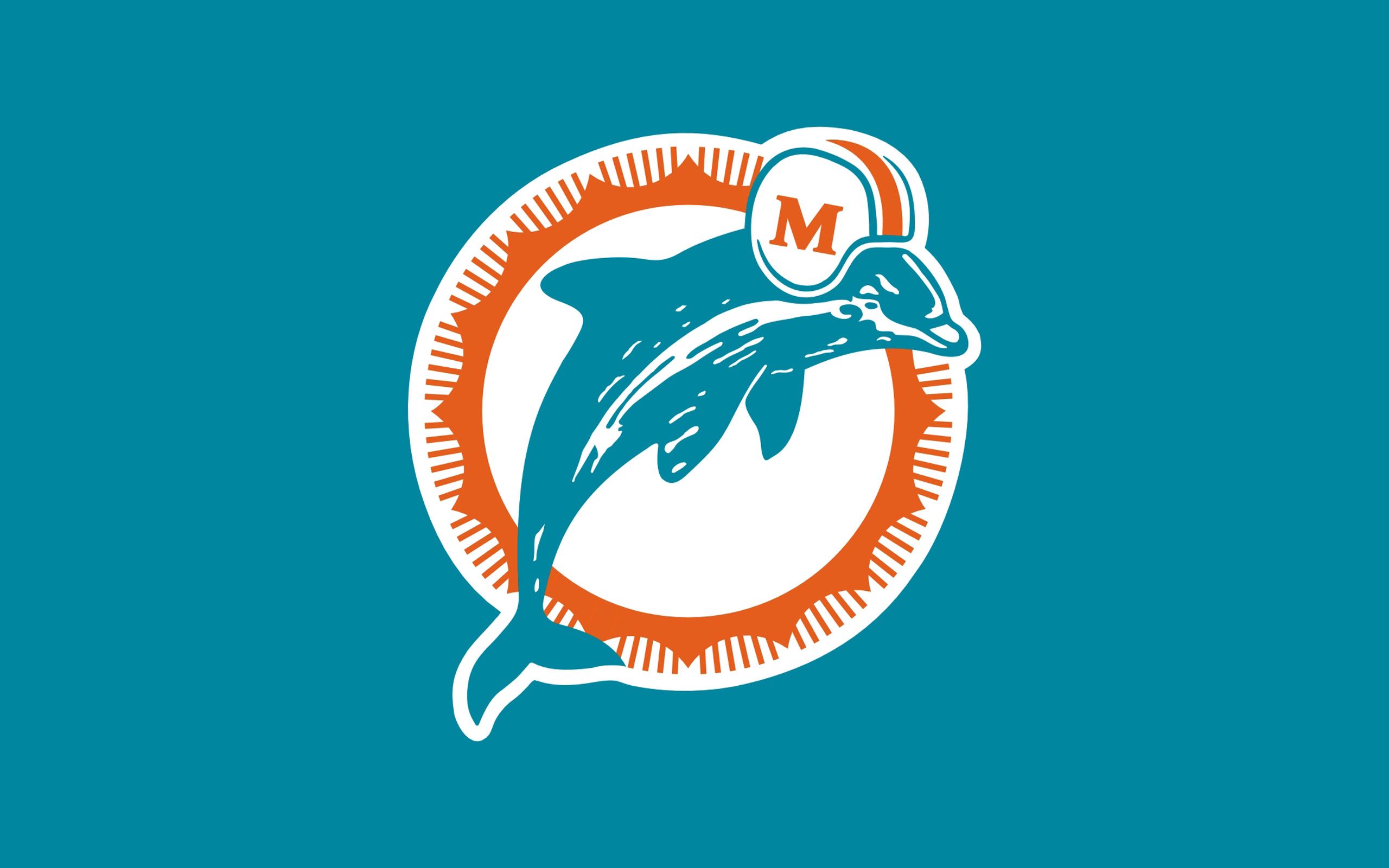 vertical wallpaper miami dolphins, sports, logo, logotype, miami, football club