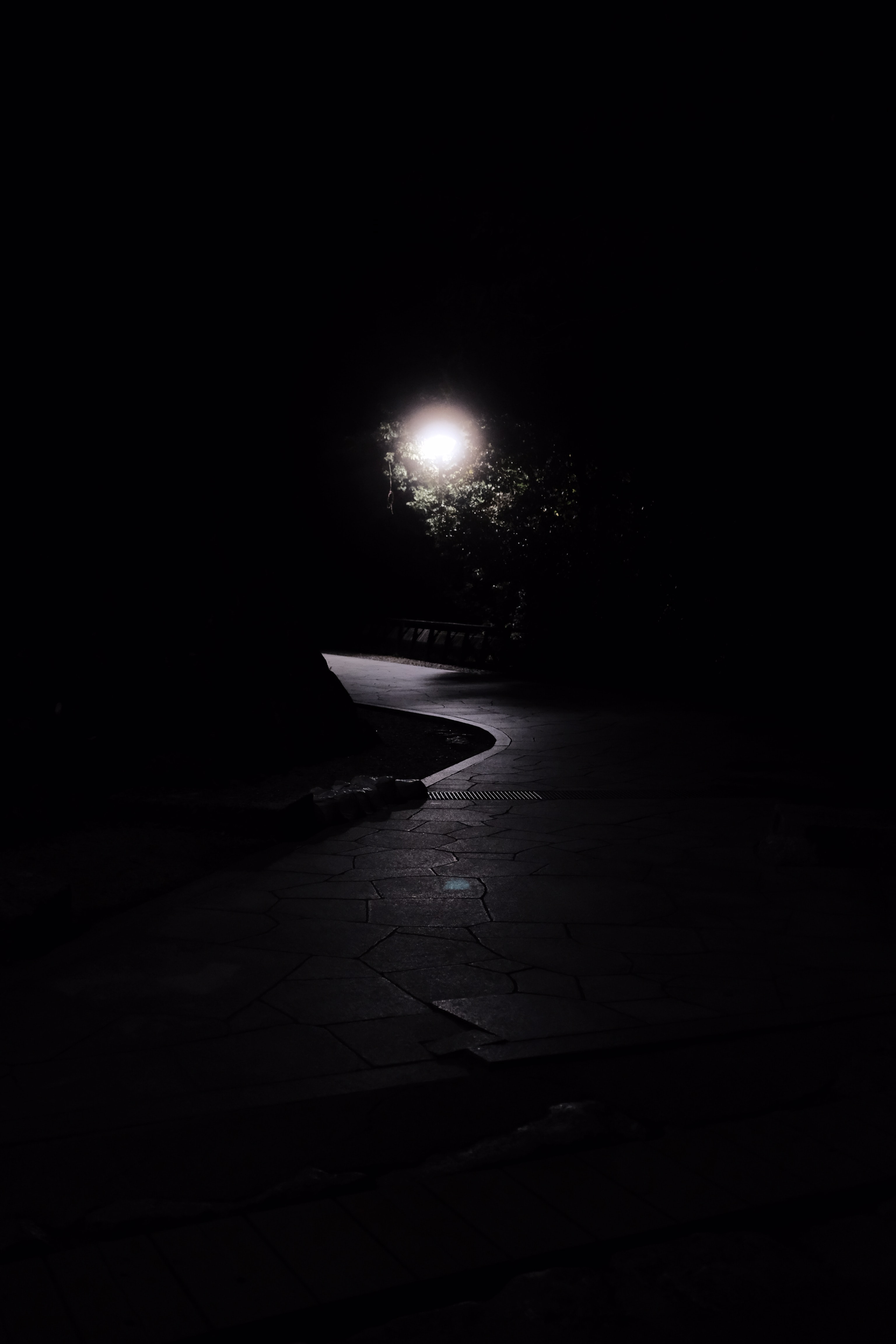lantern, black, night, dark, lamp, darkness, track HD wallpaper