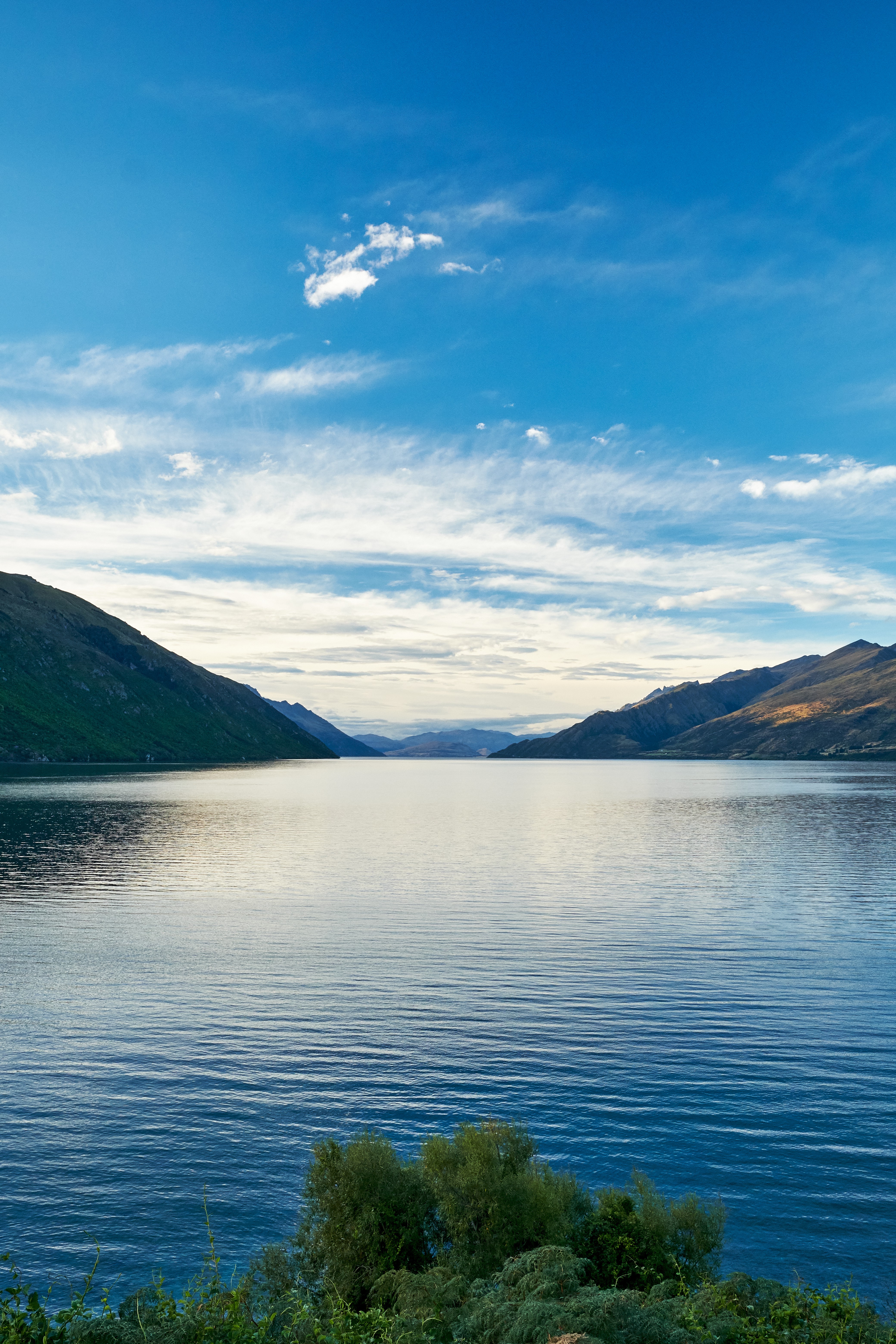 67369 скачать обои новая зеландия, пейзаж, природа, вода, озеро, горы небо - заставки и картинки бесплатно