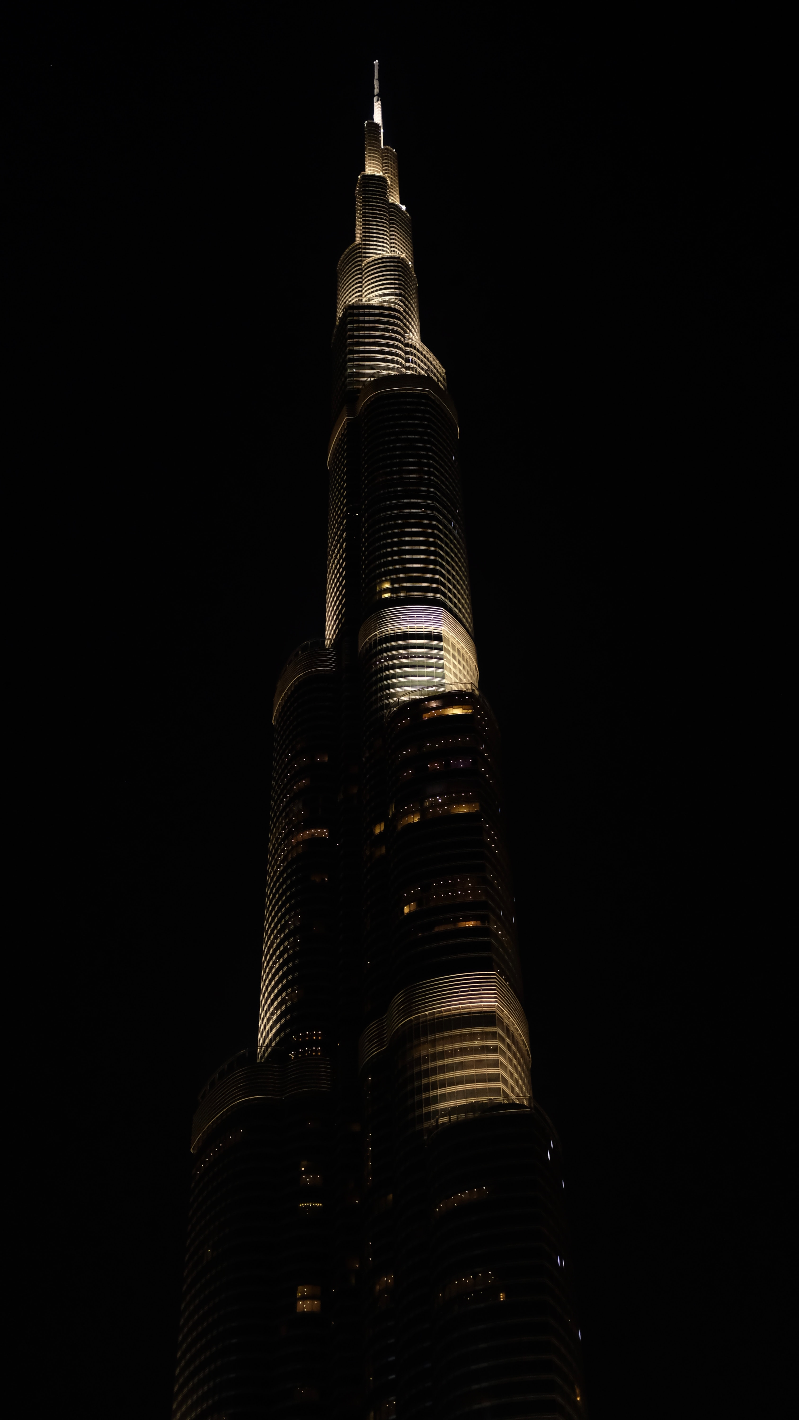 night, architecture, tower, black Full HD