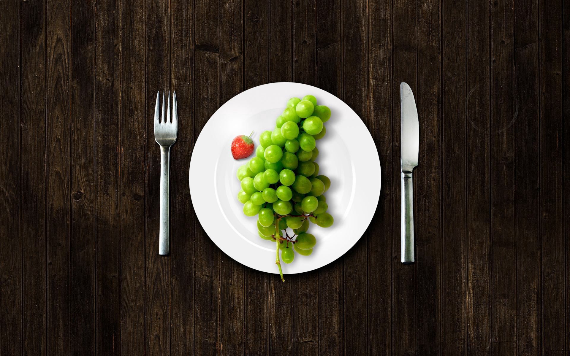food, plate, table, devices 4K iPhone