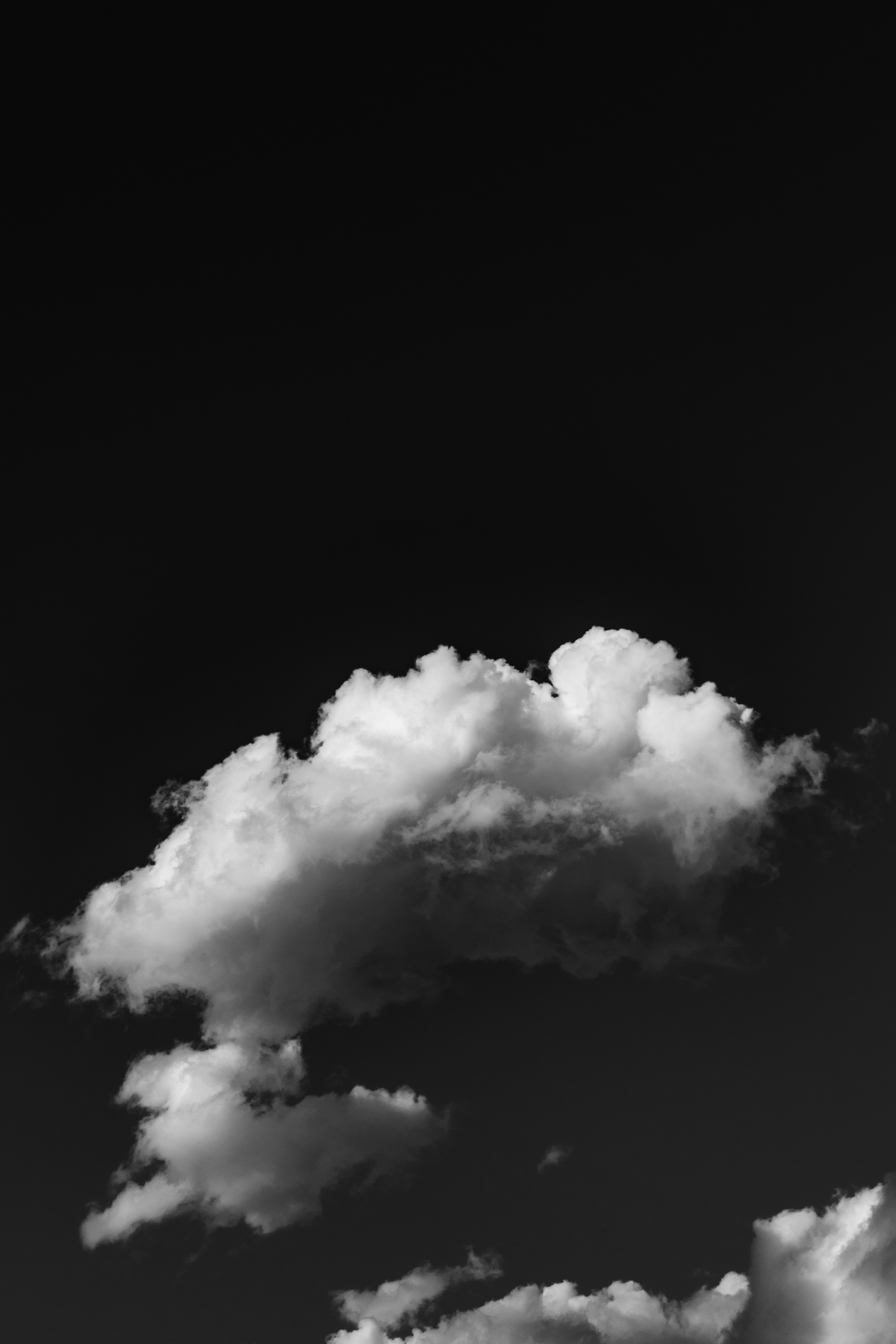 84662 Hintergrundbild herunterladen sky, natur, clouds, bw, chb, porös, poröse - Bildschirmschoner und Bilder kostenlos
