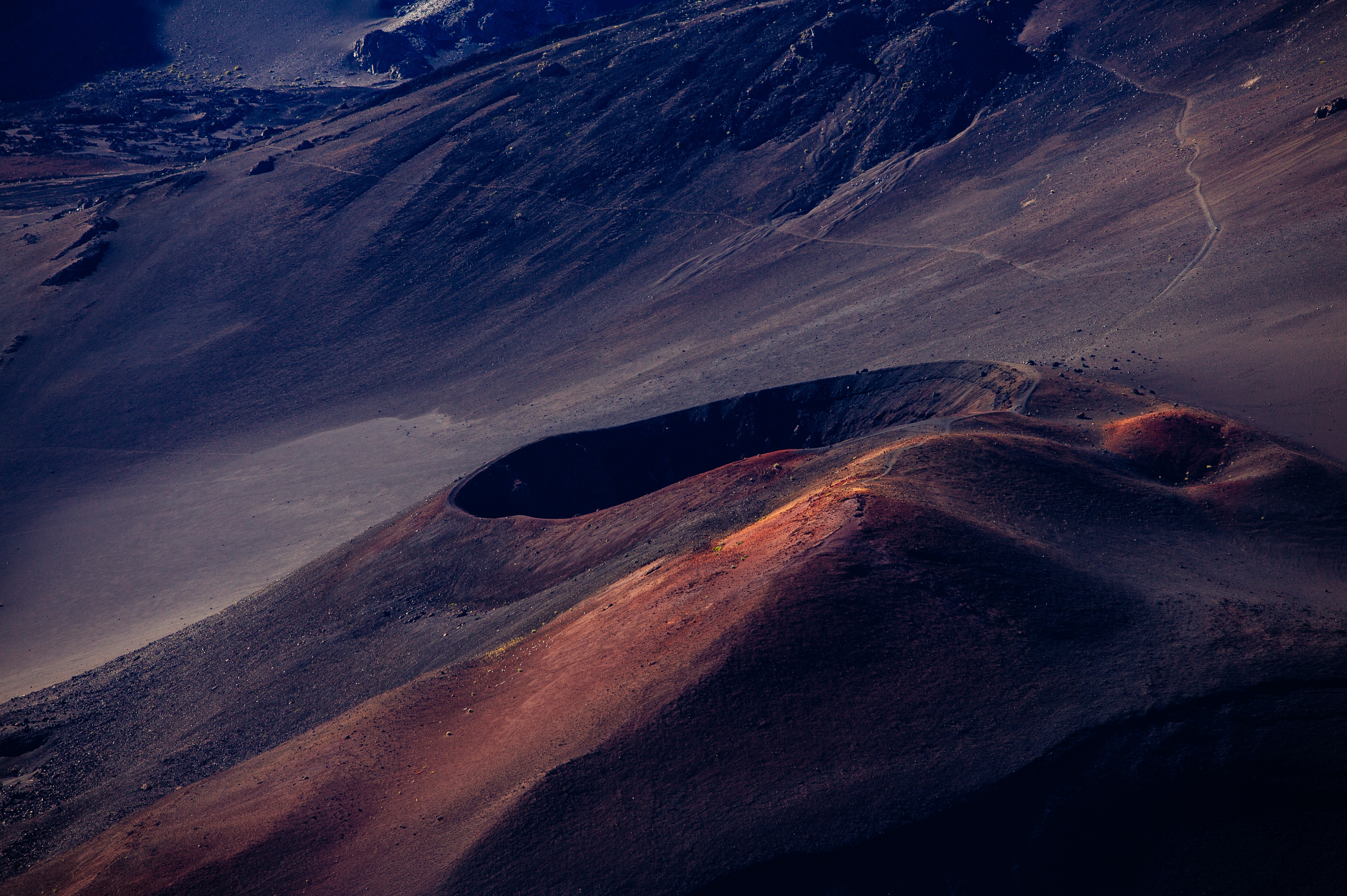 Ultra HD 4K desert, haleakala, volcano, elevation