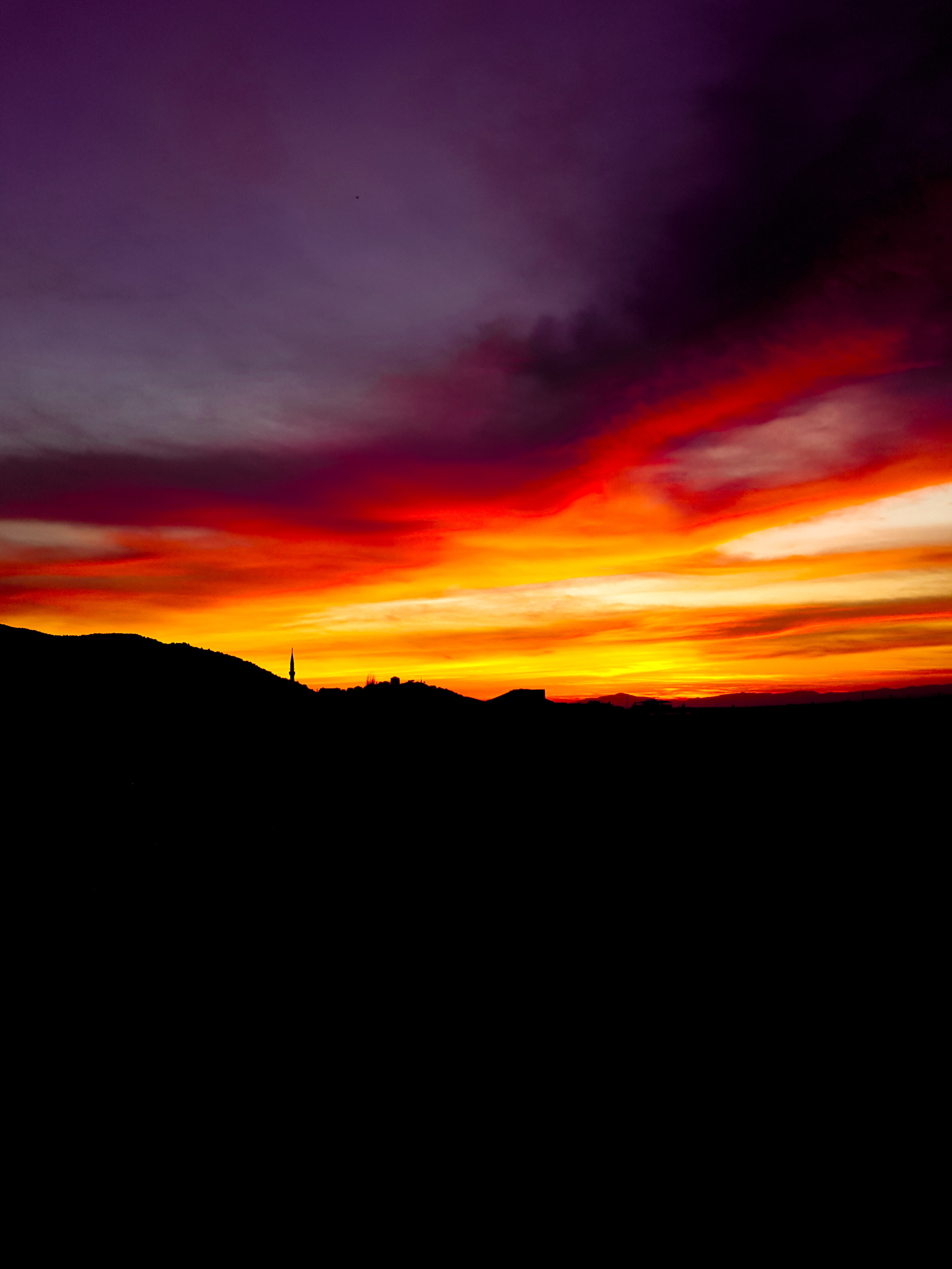 Laden Sie das Natur, Sunset, Sky, Horizont, Nachtlandschaft, Nightscape-Bild kostenlos auf Ihren PC-Desktop herunter