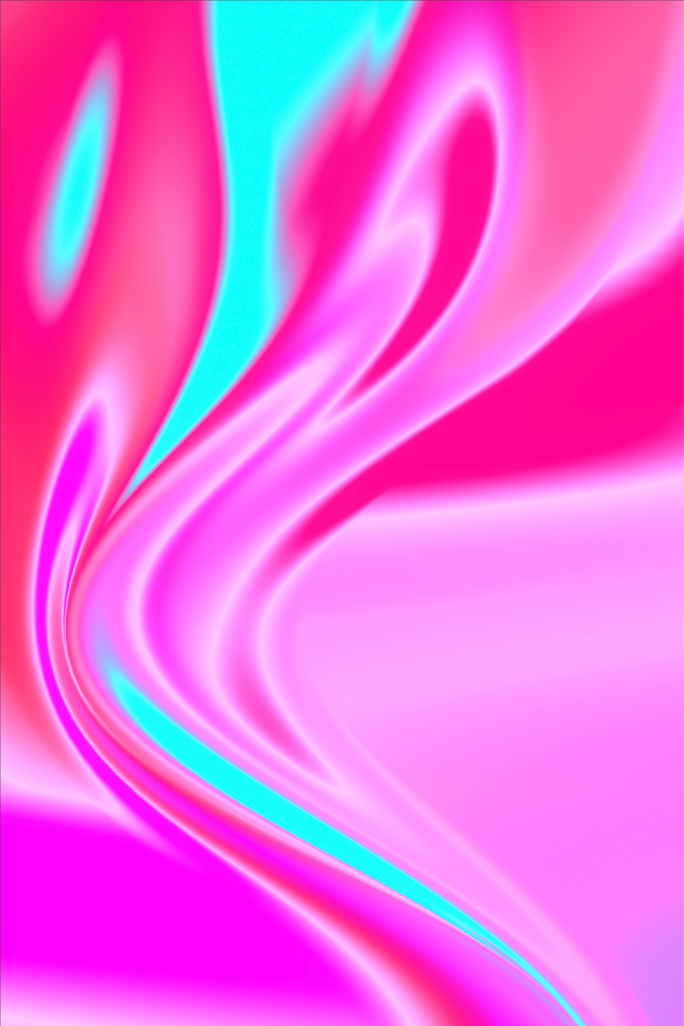 wavy, pink, mixing, raised, abstract, blue, relief