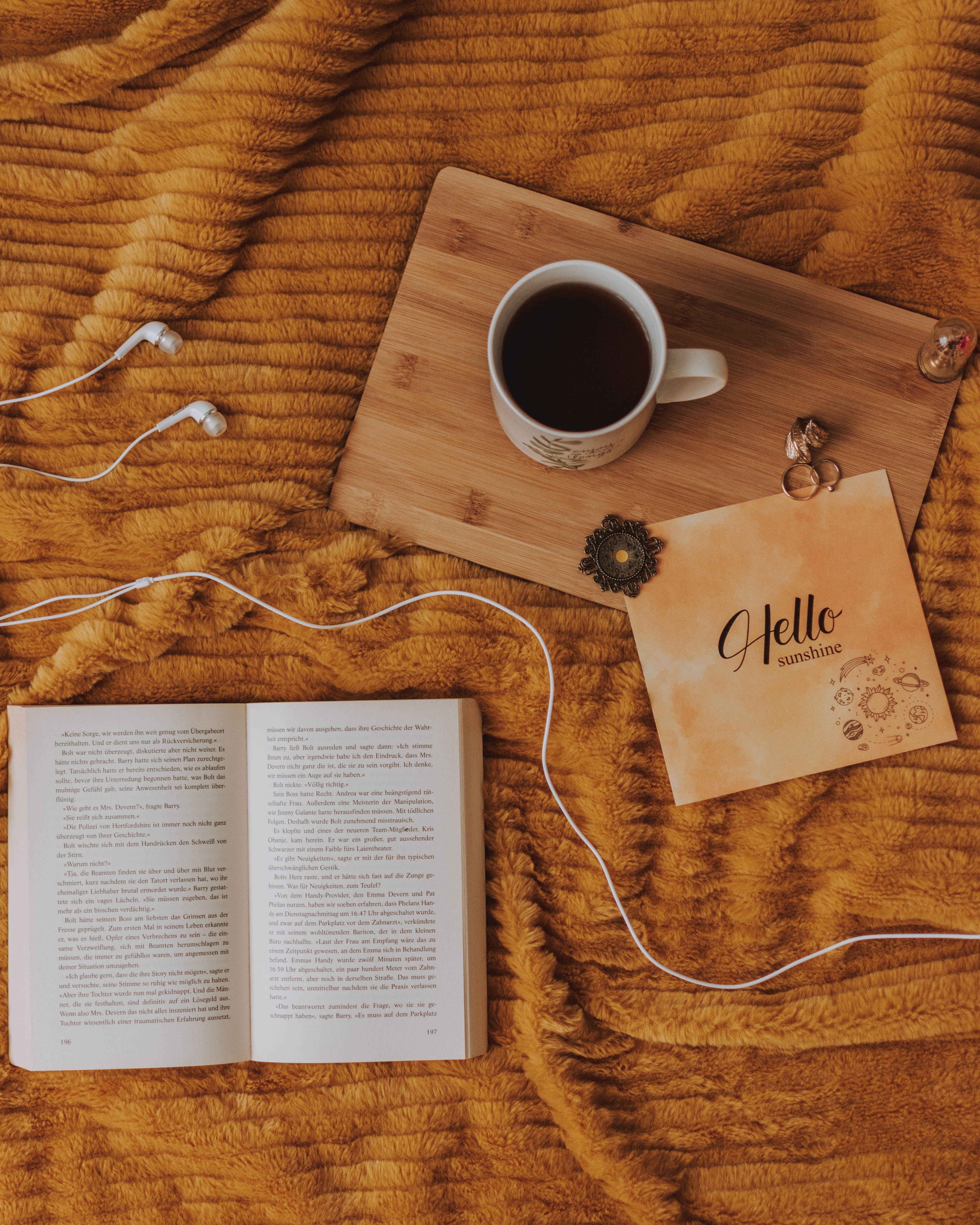 coffee, inscription, book, words, cup mobile wallpaper