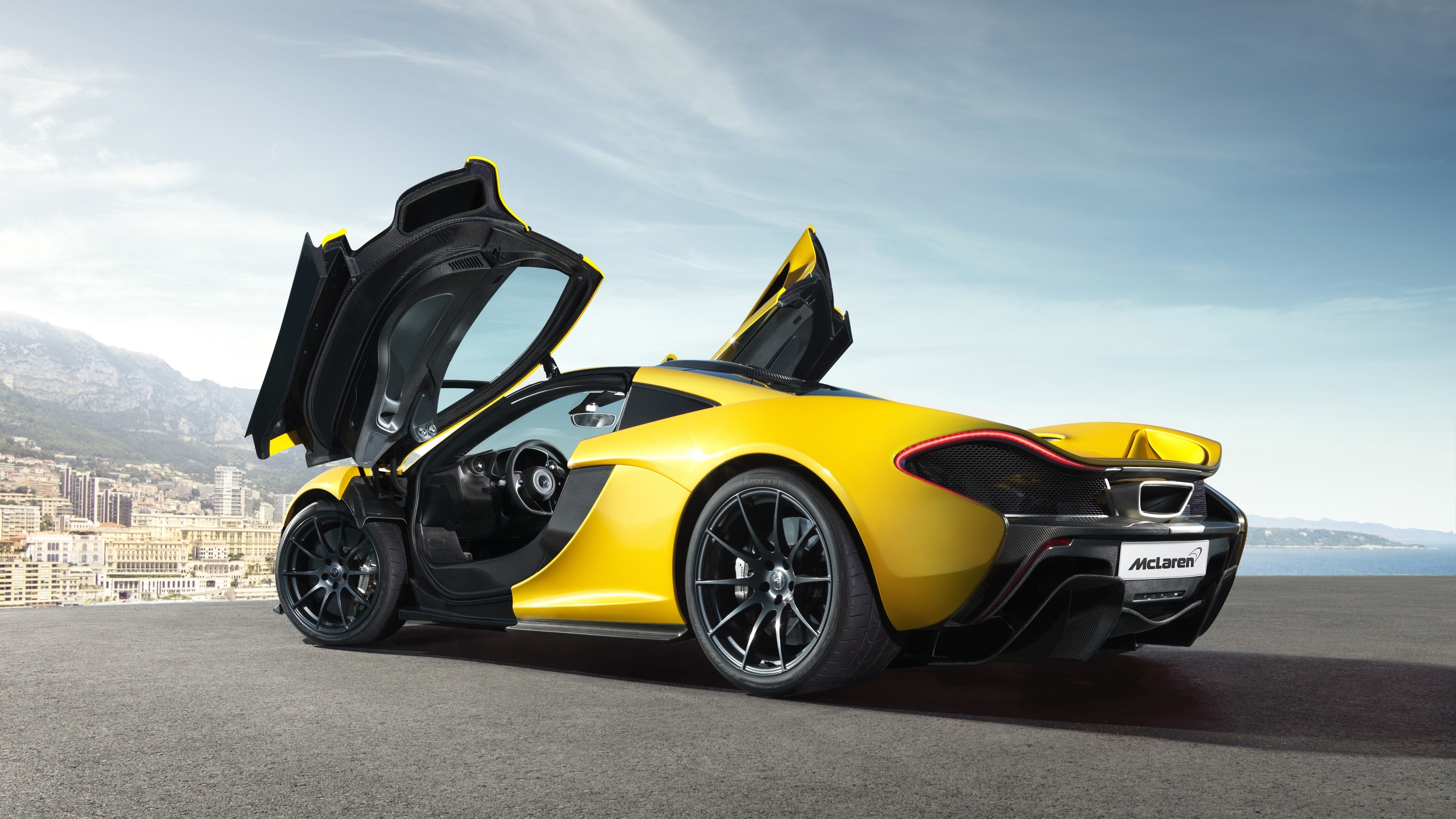 Yellow Car Tablet HD picture