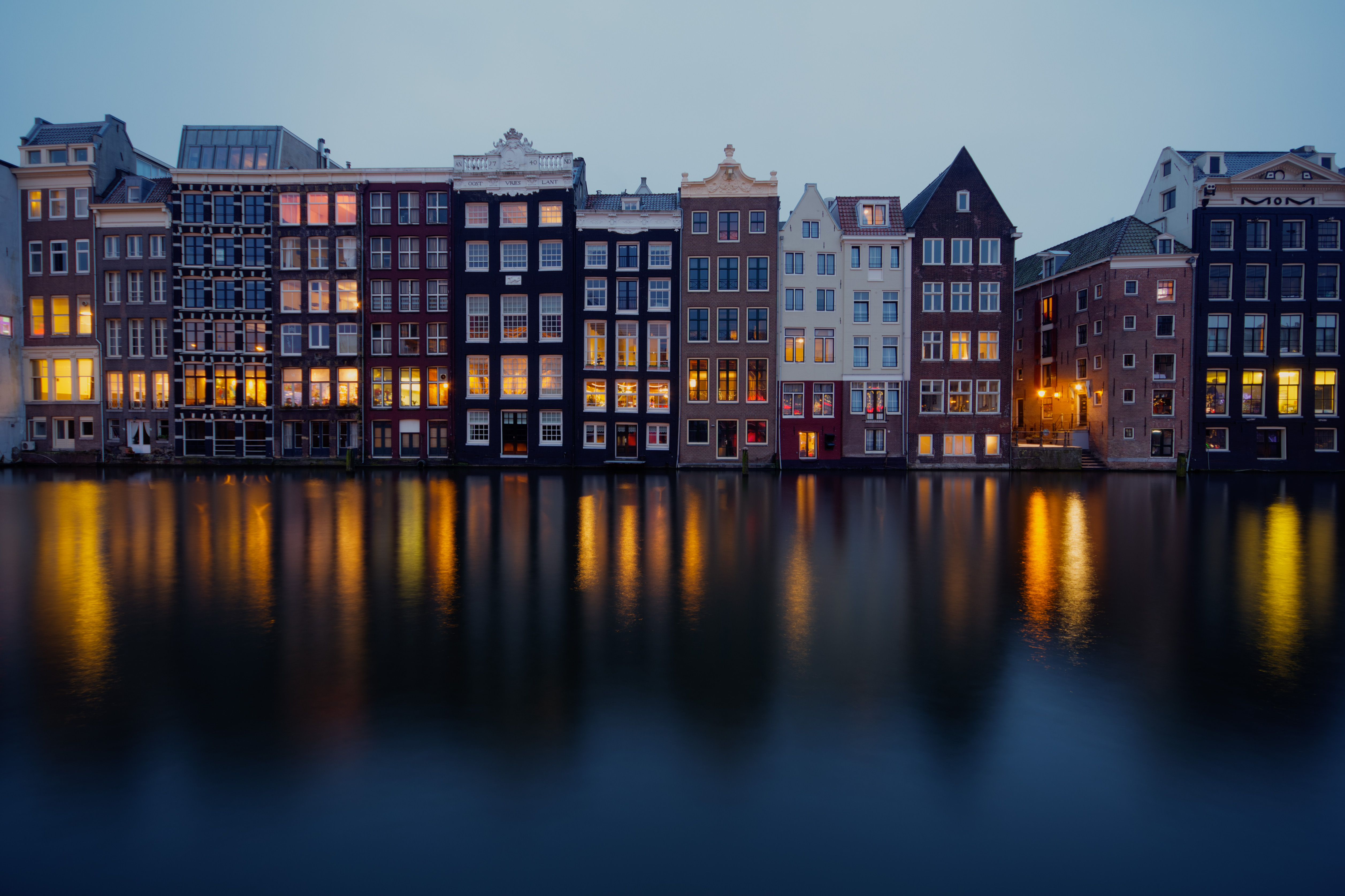 city, cities, water, building, reflection, facades