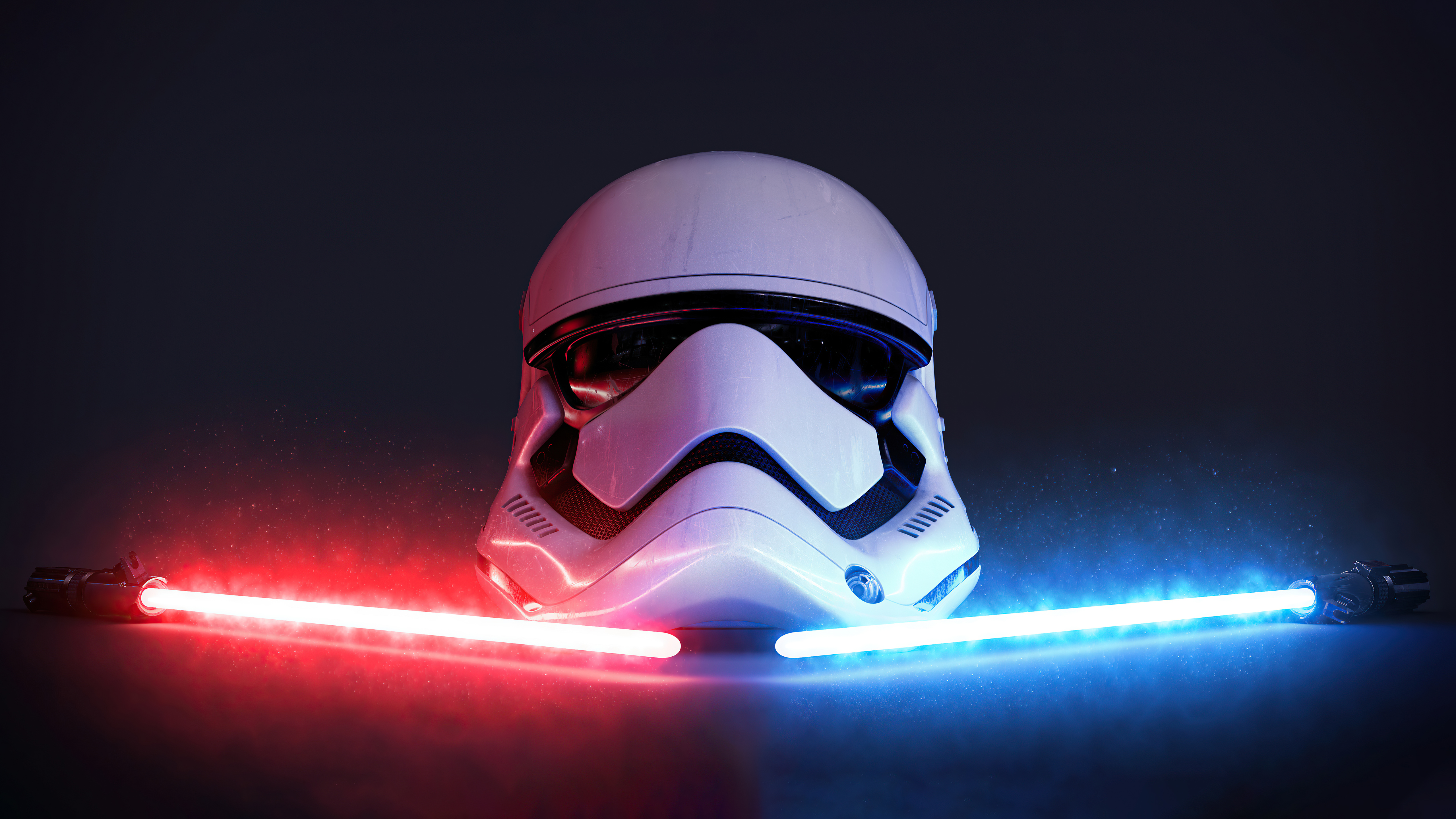 UHD wallpaper lightsaber, stormtrooper, sci fi, star wars