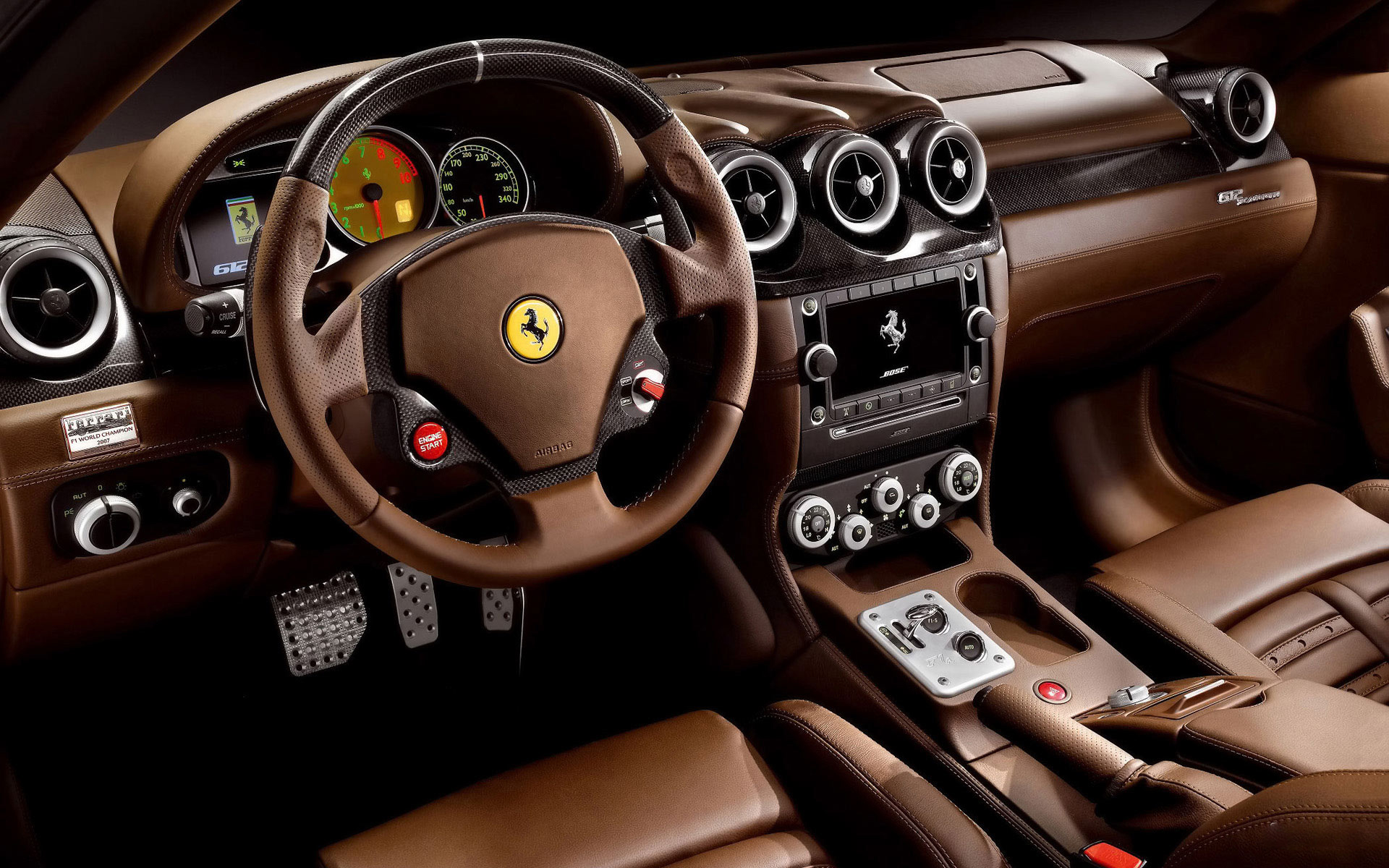Ferrari 612 Scaglietti салон