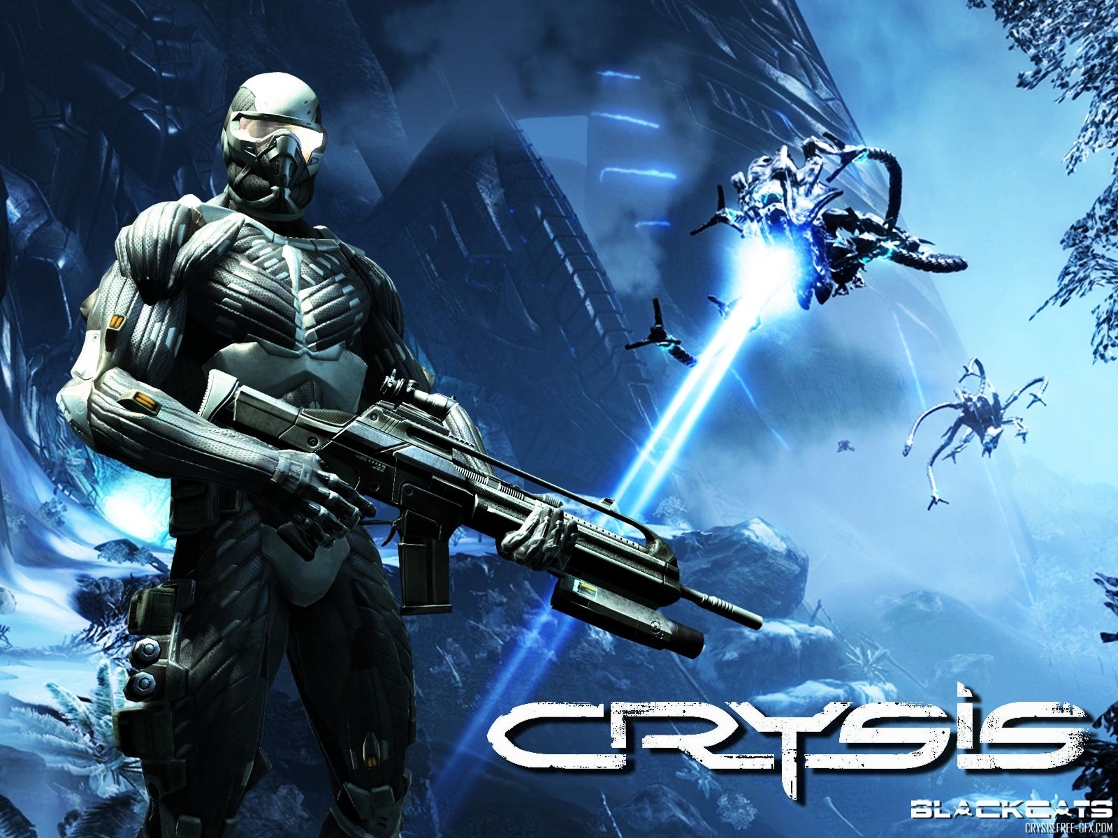 11223 Screensavers and Wallpapers Crysis for phone. Download games, crysis, blue pictures for free