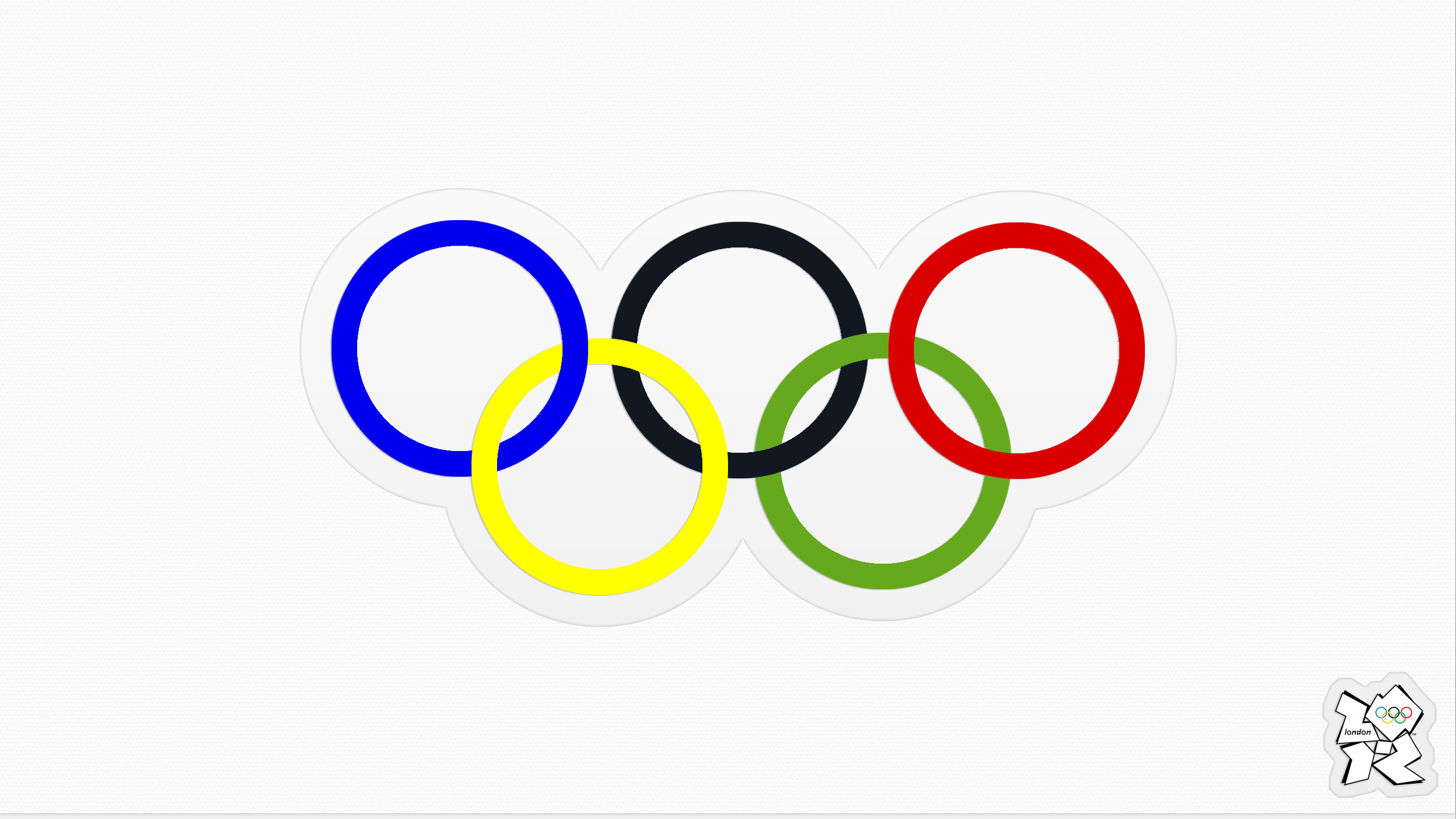 Флаг международного олимпийского комитета