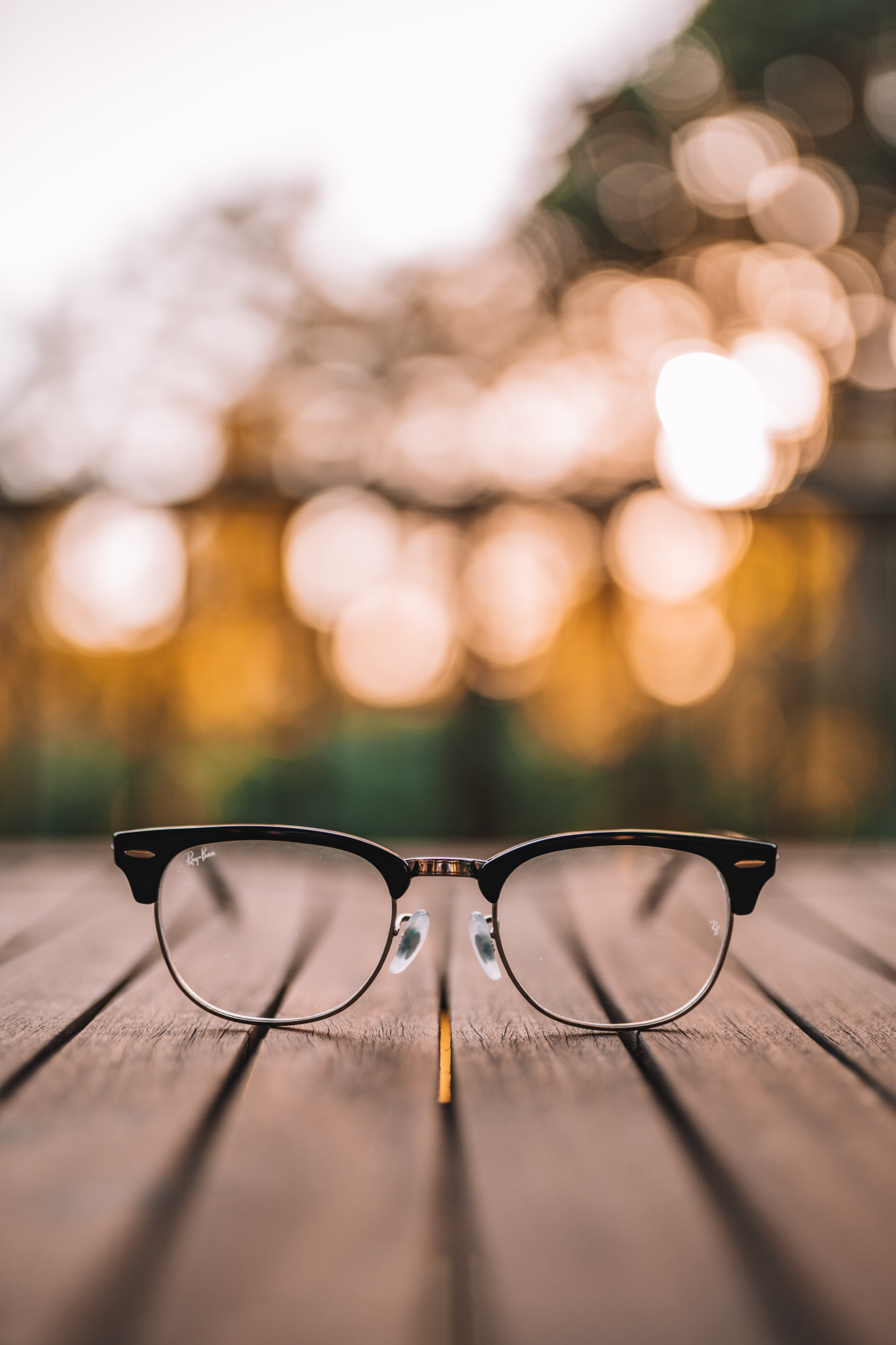 miscellanea, miscellaneous, wood, wooden, blur, smooth, lenses, planks, board, glasses, spectacles
