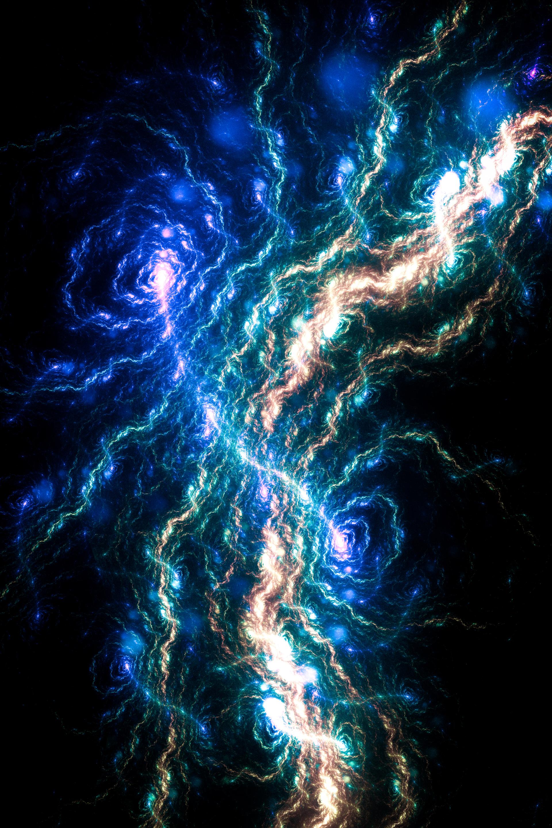 55801 Bild herunterladen galaxy, abstrakt, dunkel, galaxis, glühen, glow - Hintergrundbilder und Bildschirmschoner kostenlos