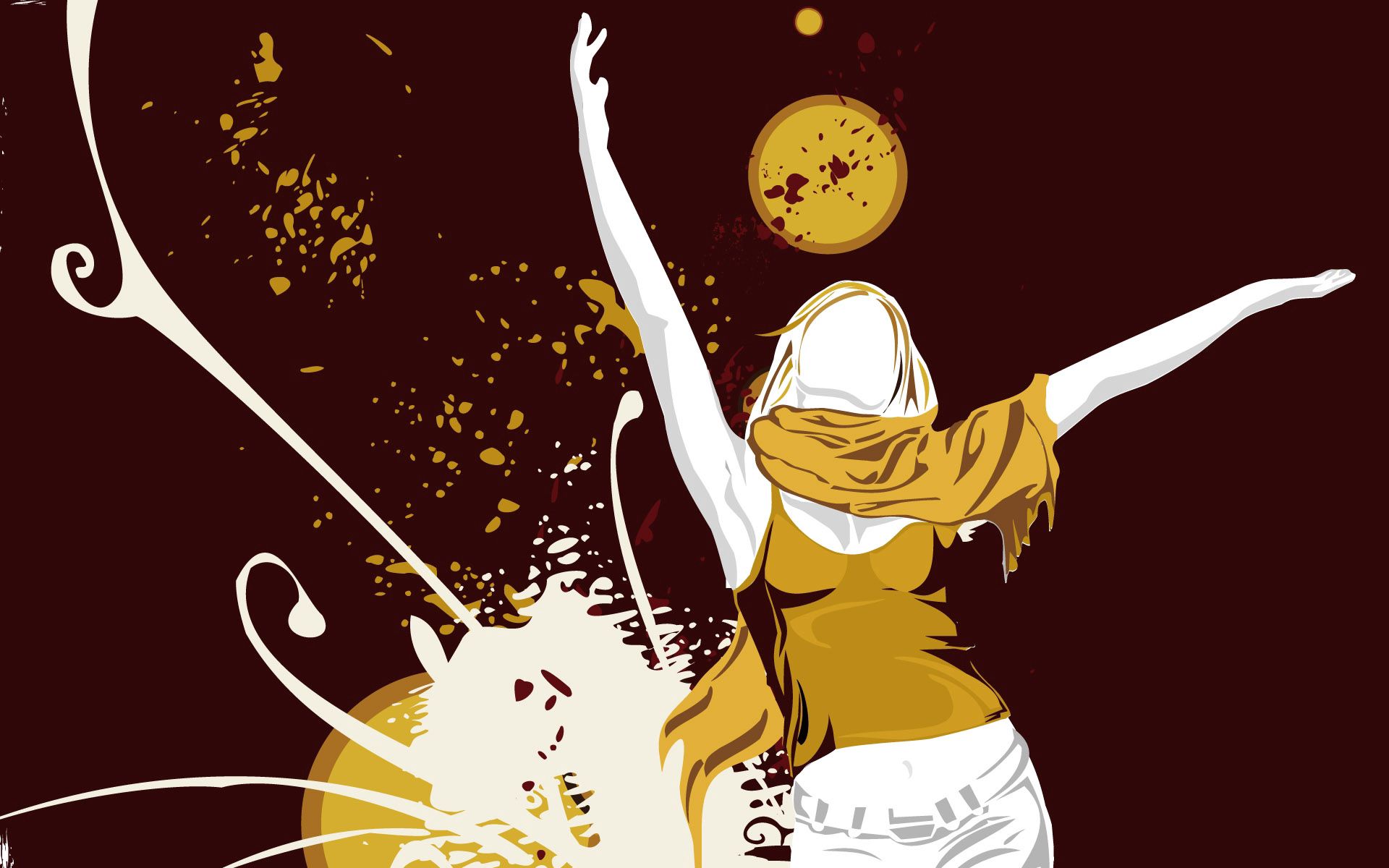 1080p pic girl, vector, happiness, positive