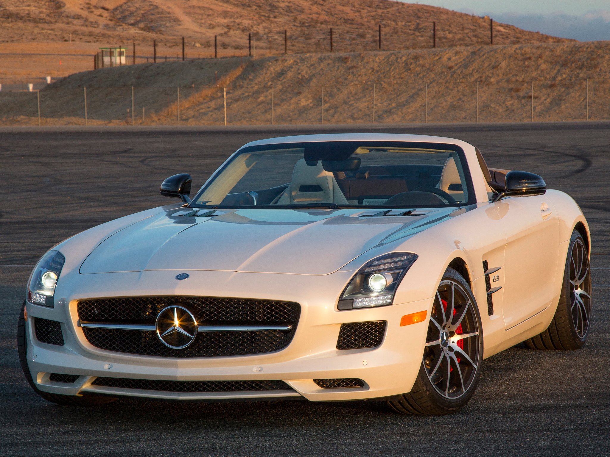 cars, white, side view, amg, mercedes-benz, cabriolet, gt, sls, 63