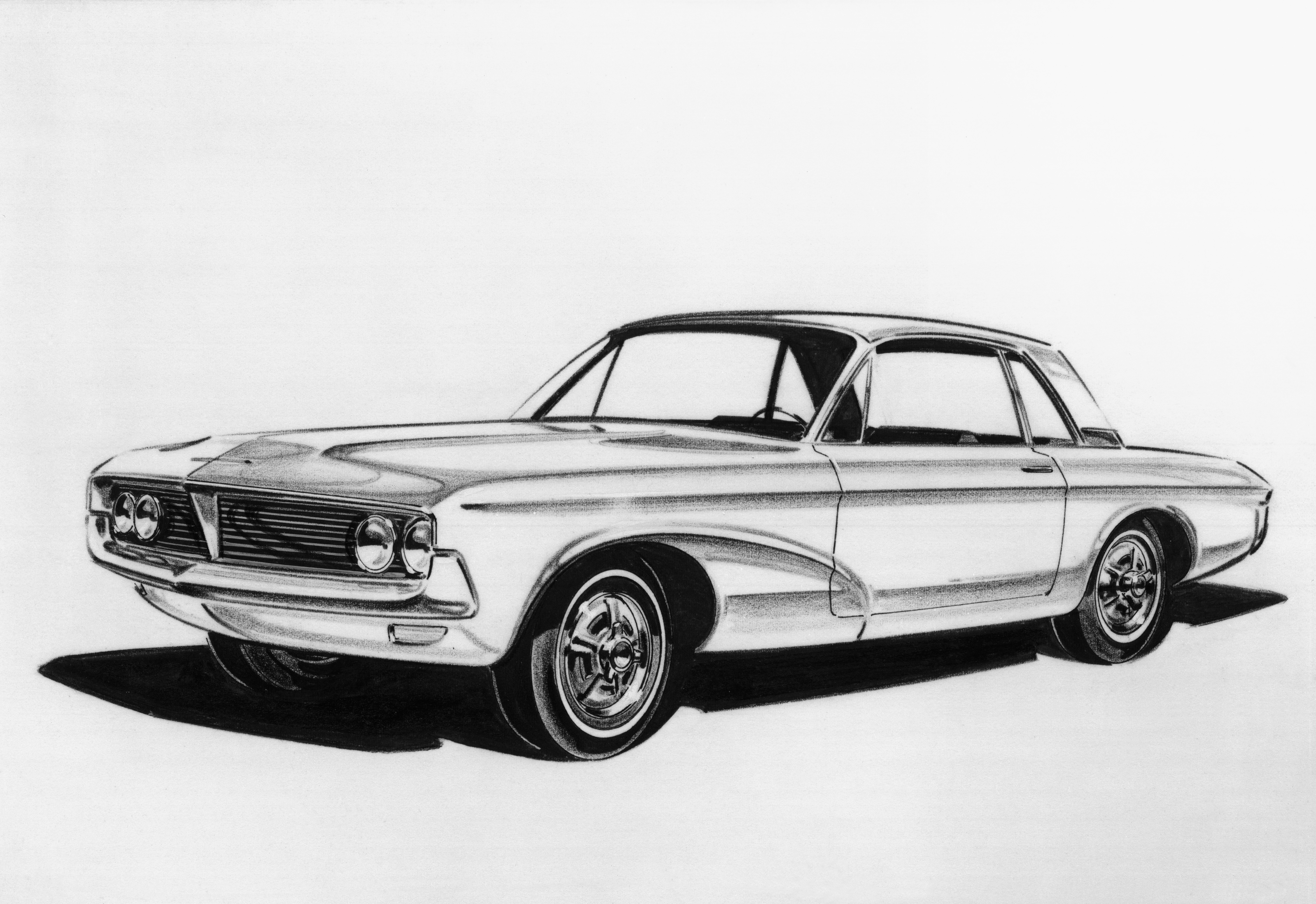 Форд Мустанг 1967 раскраска