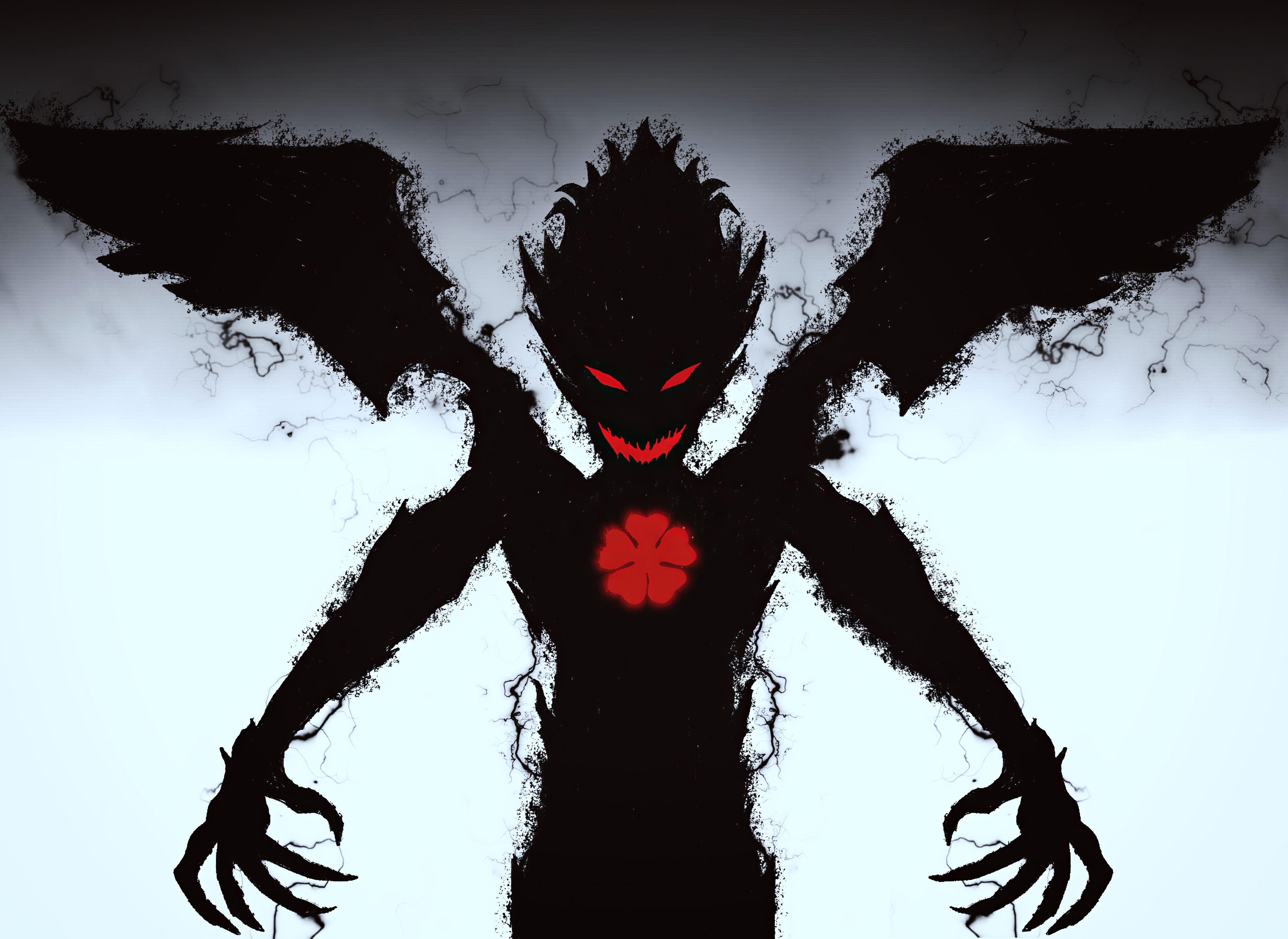 demon, devil, zagred (black clover), black clover, anime