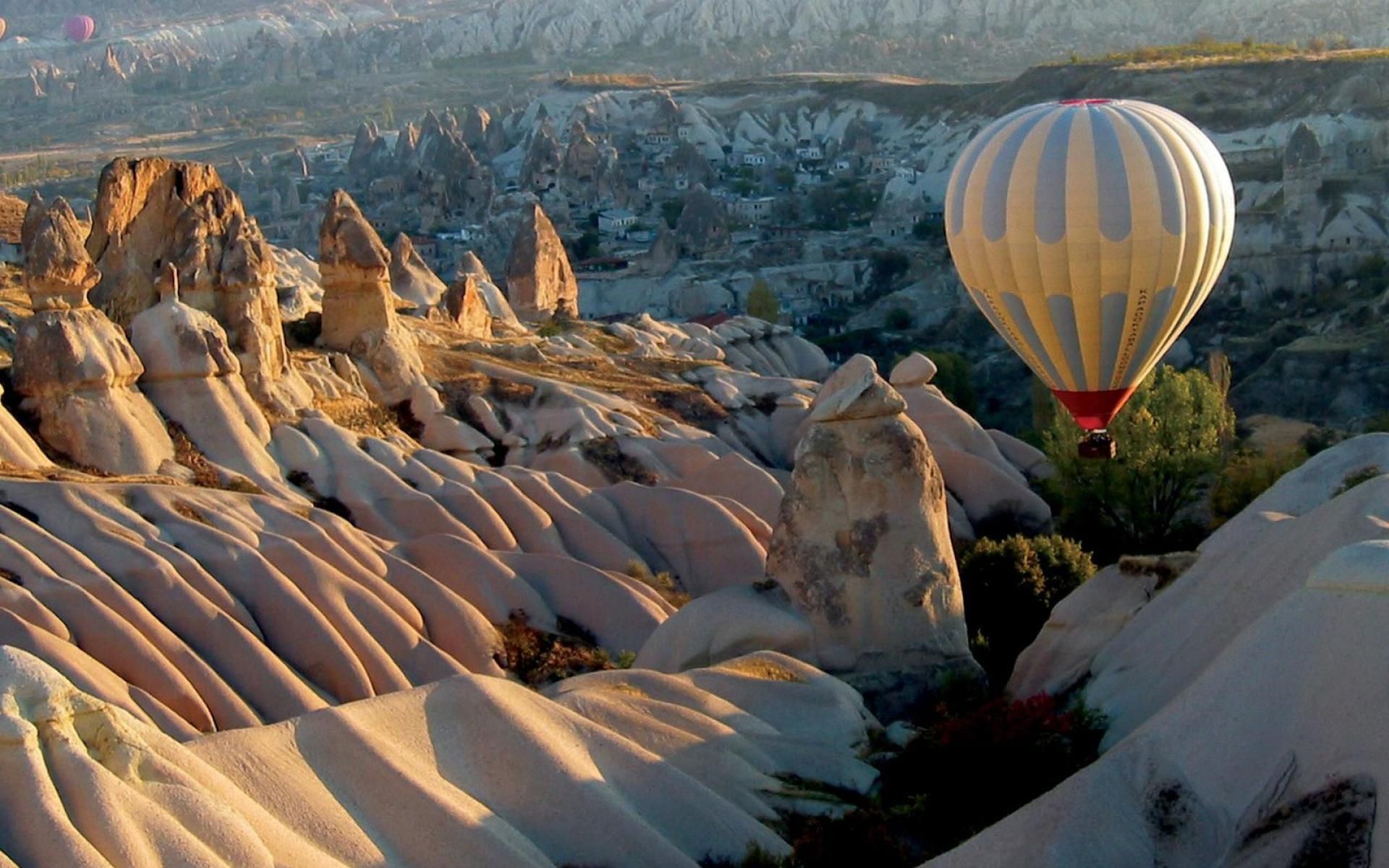 vehicles, hot air balloon, cappadocia