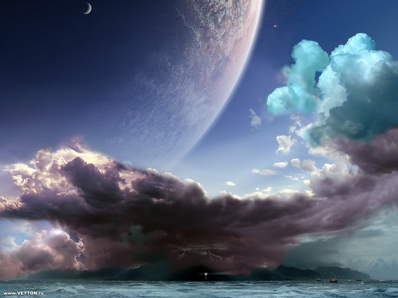 Laden Sie das Planets, Landschaft, Sky-Bild kostenlos auf Ihren PC-Desktop herunter
