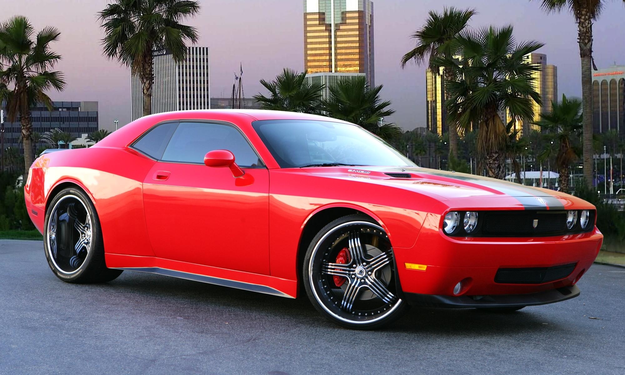 Dodge tuning, asanti, challenger, cars 8k Backgrounds