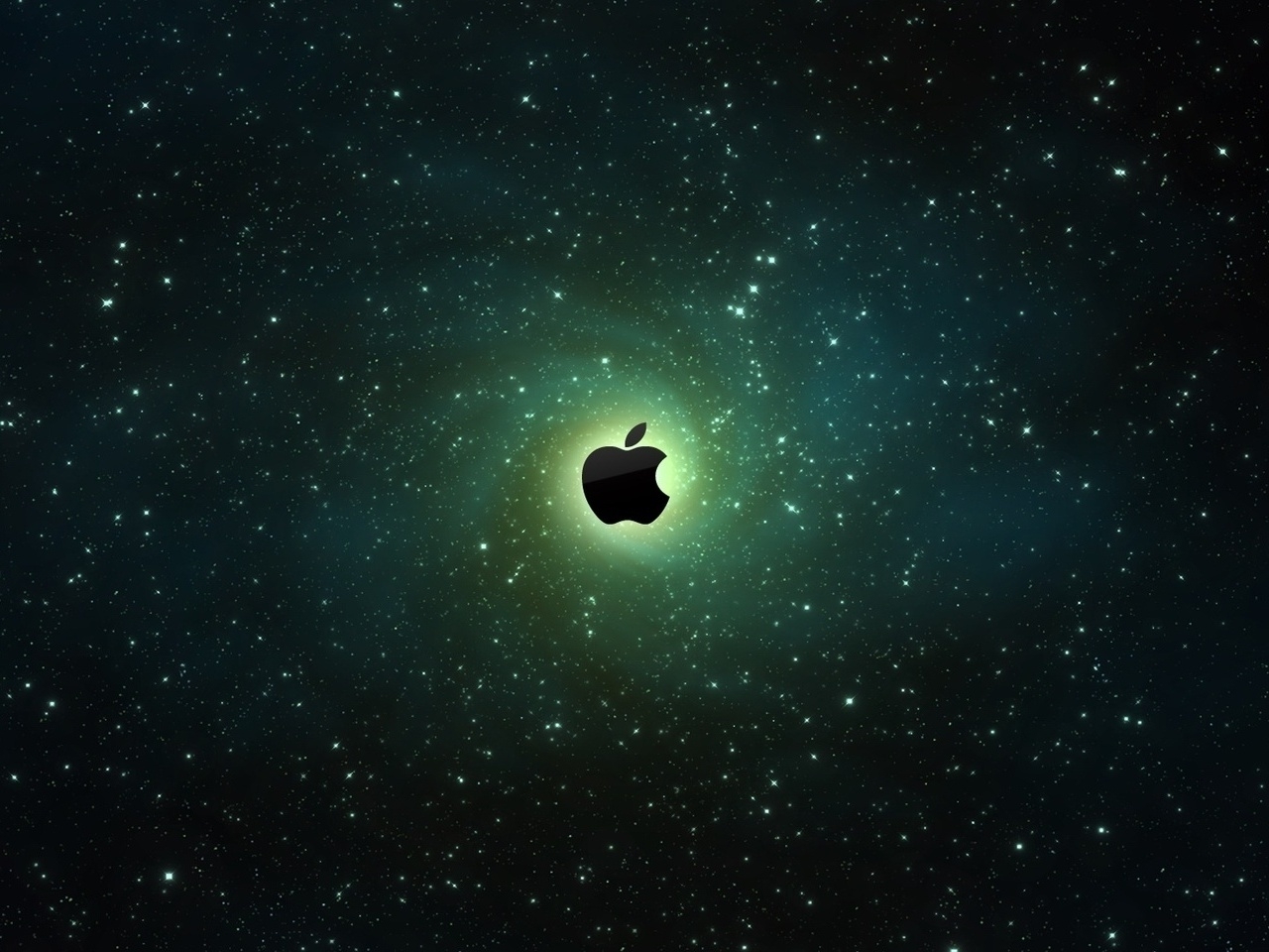 apple, brands, black, background