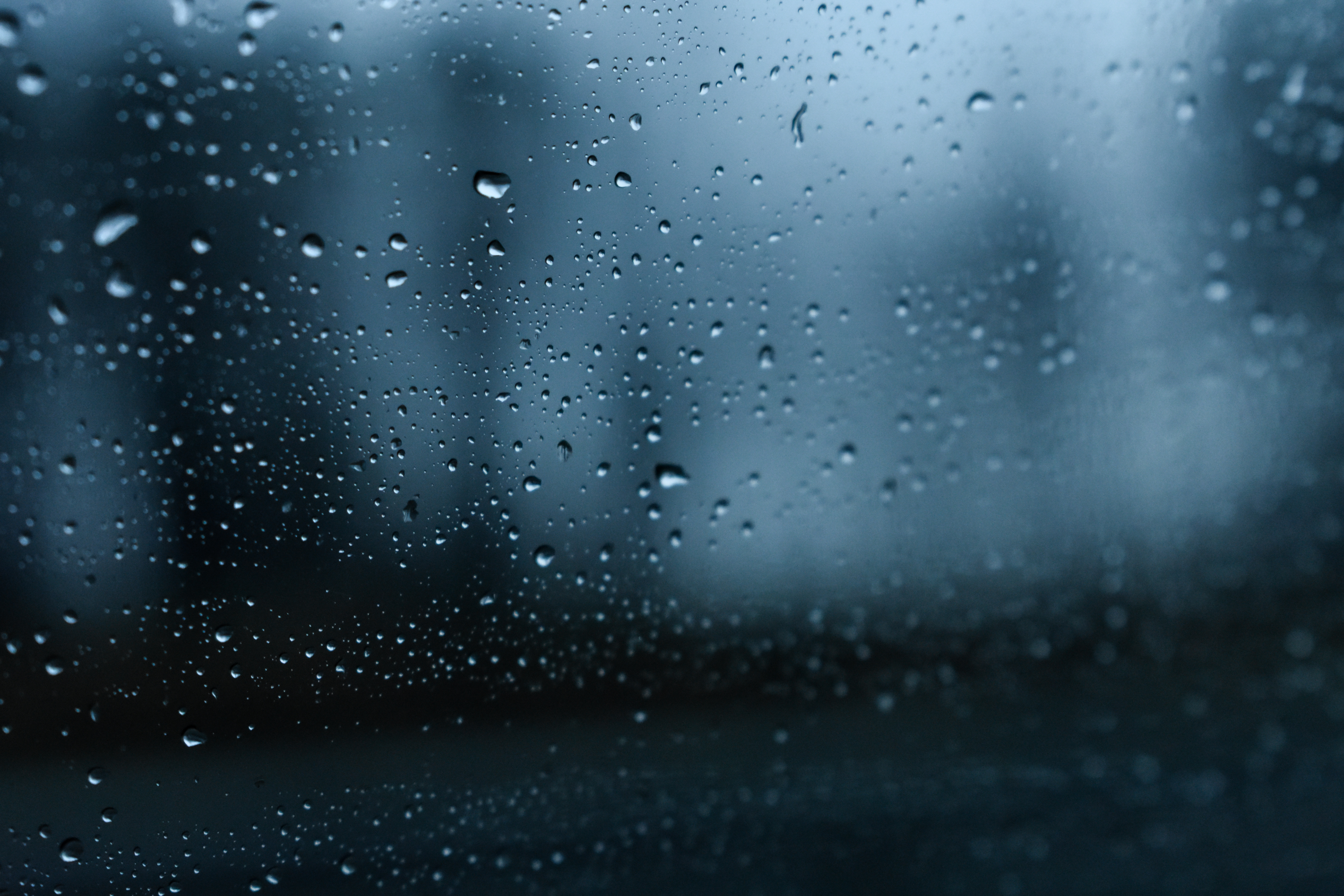 rain, water, drops, macro, glass High Definition image