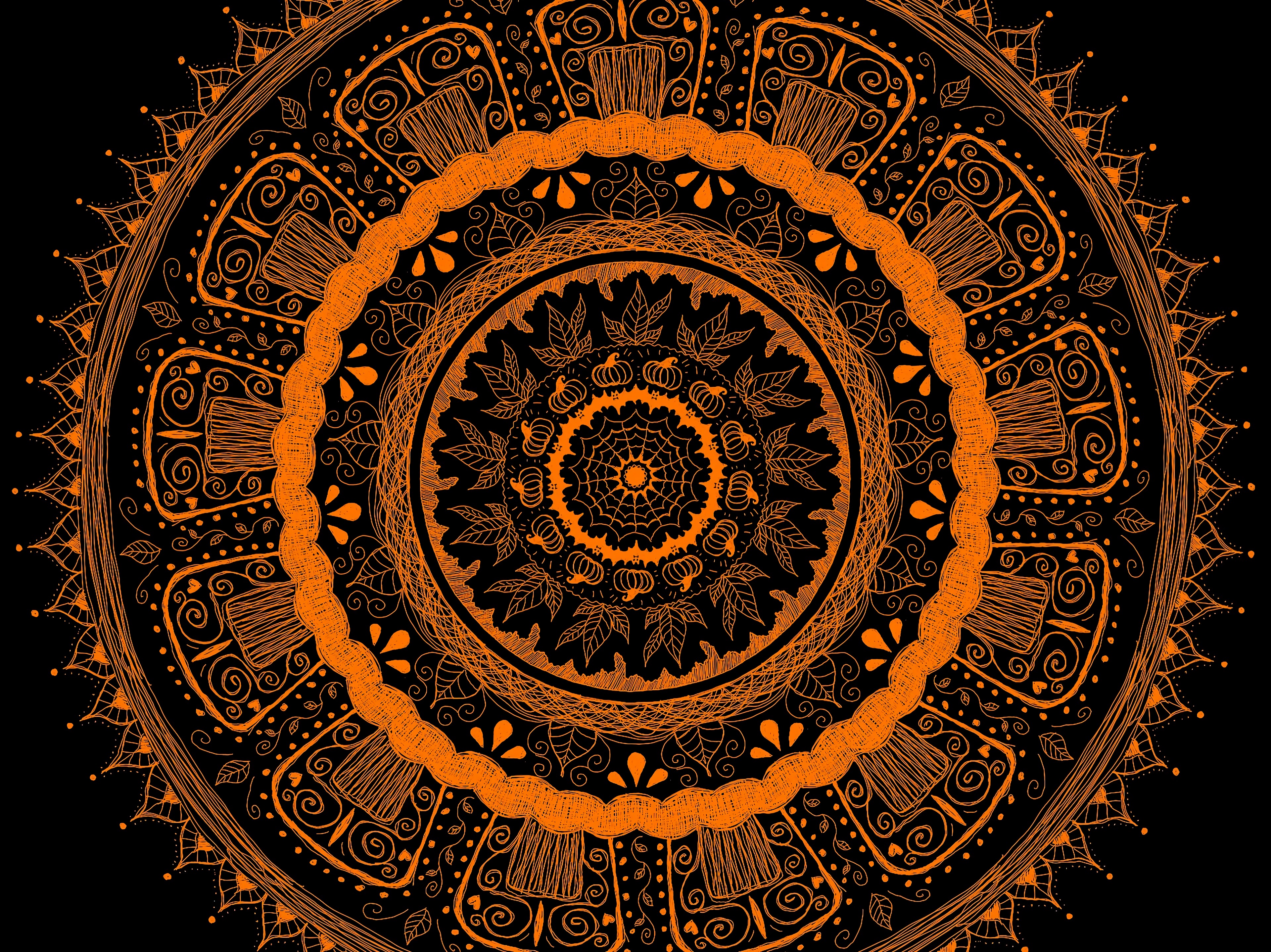 Laden Sie das Abstrakt, Muster, Mandala, Ornament-Bild kostenlos auf Ihren PC-Desktop herunter