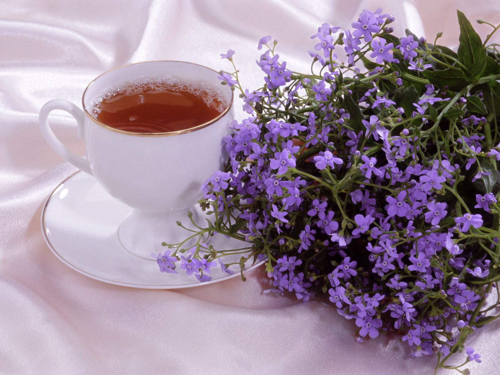 romance, flowers, food, cup, tea